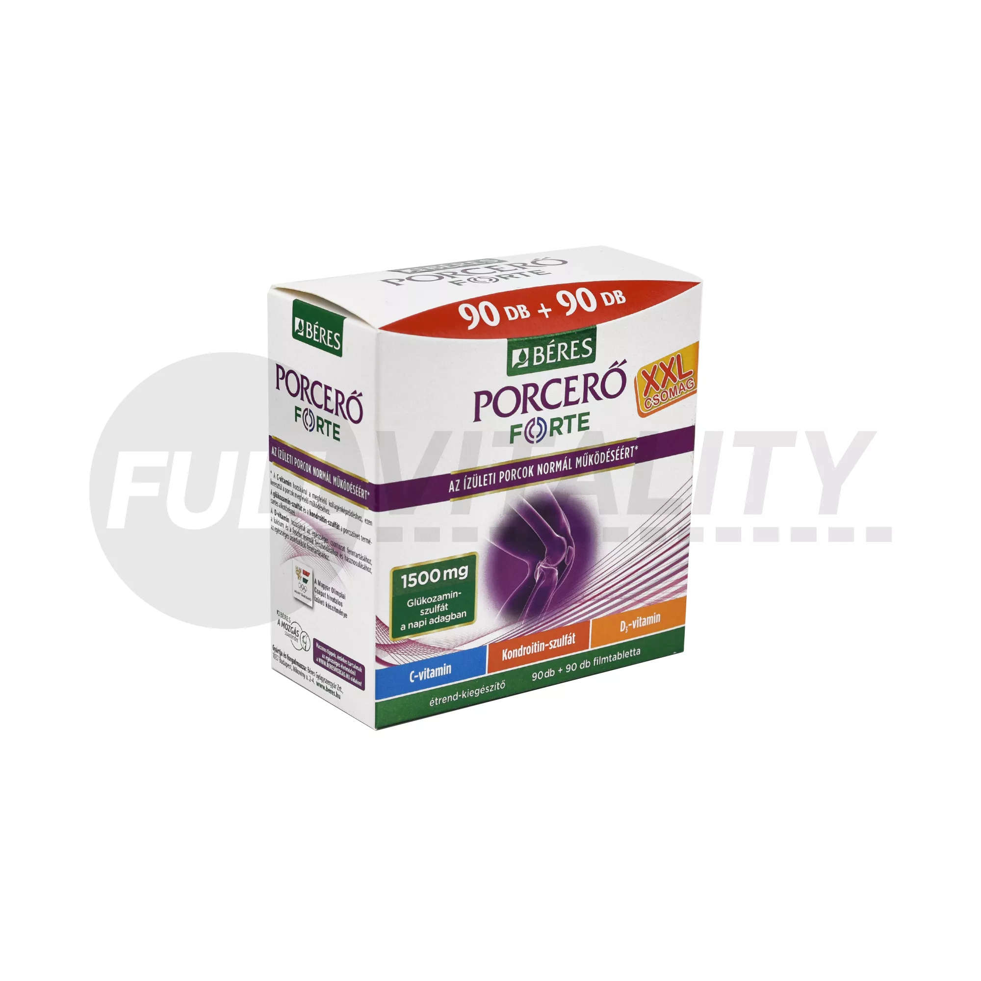 BÉRES PORCERŐ FORTE TABLETTA 2X90DB