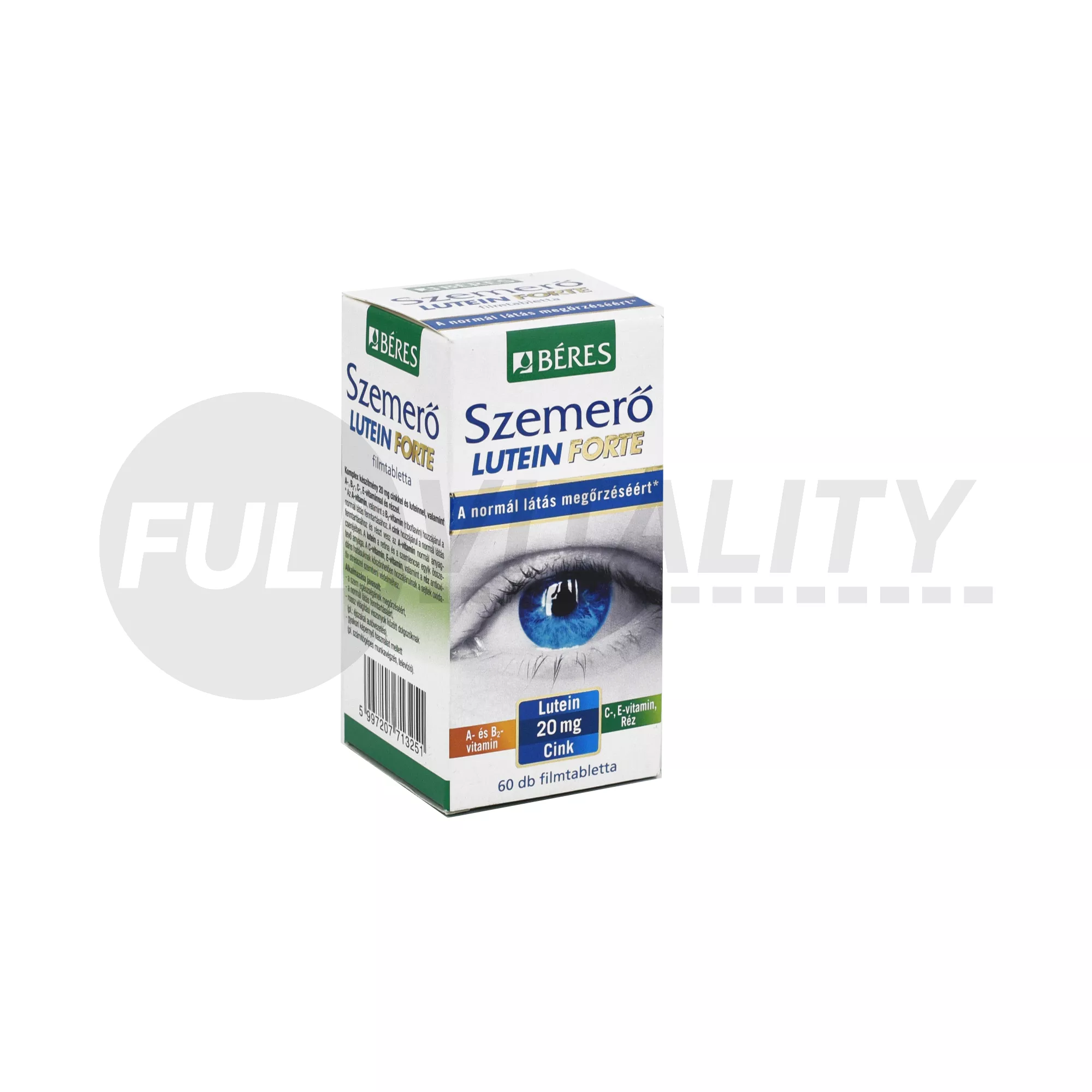 BÉRES SZEMERŐ LUTEIN FORTE FILMTABLETTA 60DB