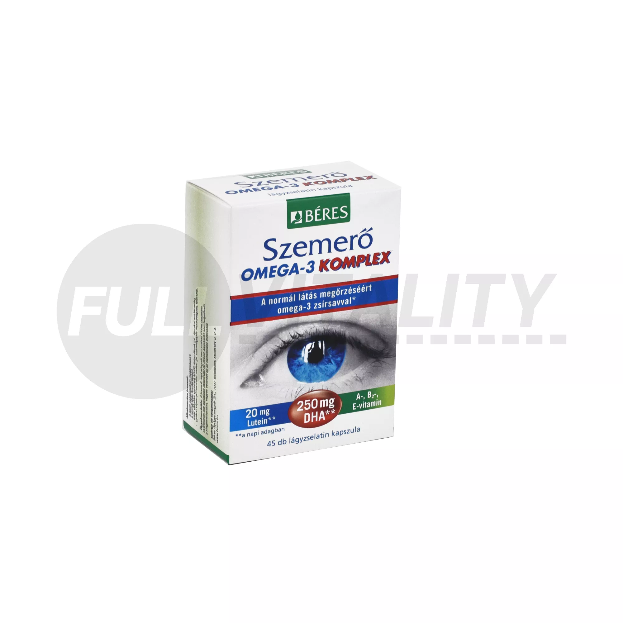 BÉRES SZEMERŐ+OMEGA3 KAPSZULA 45DB