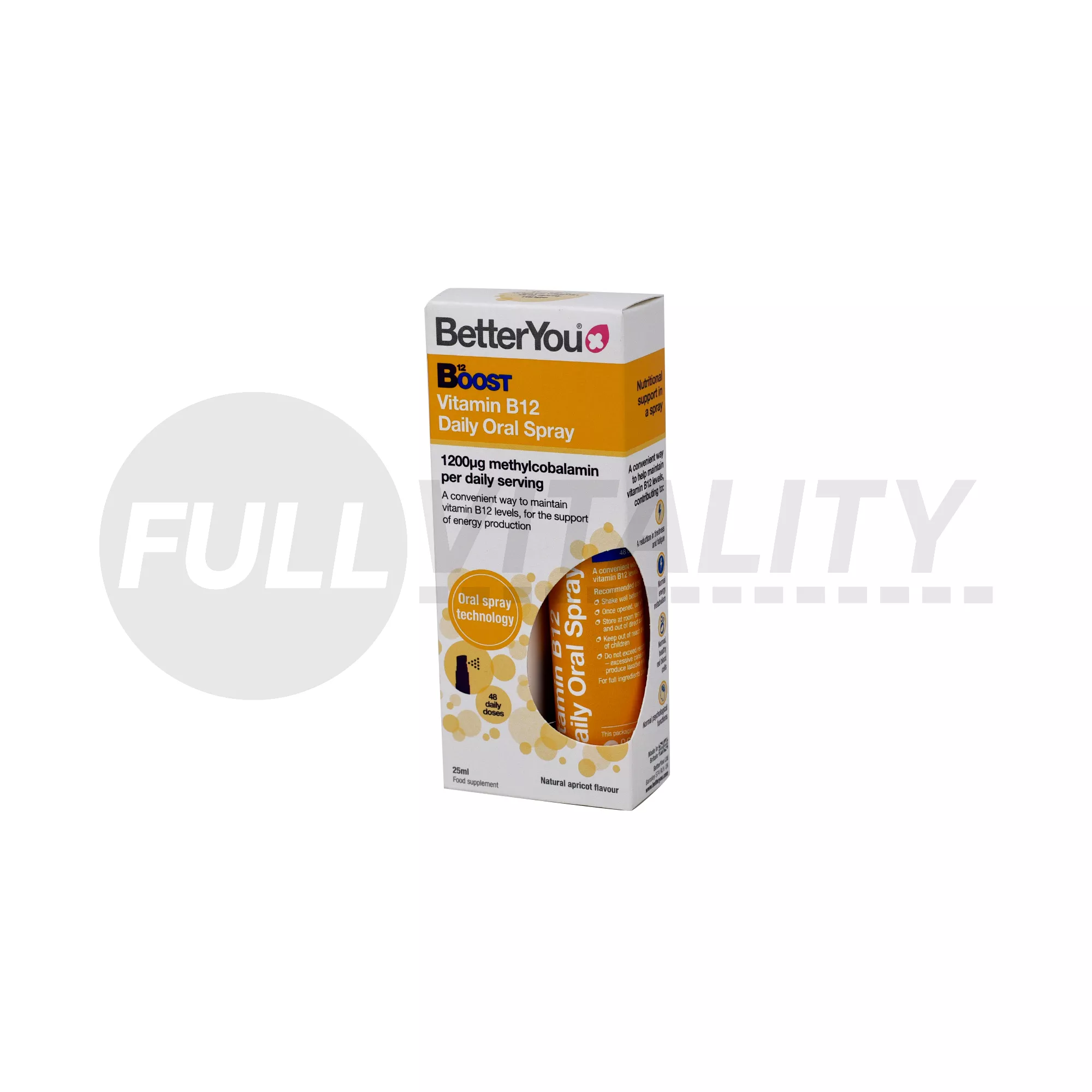 BETTERYOU B12-VITAMIN BOOST PURE ENERGY SZÁJSPRAY 25ML