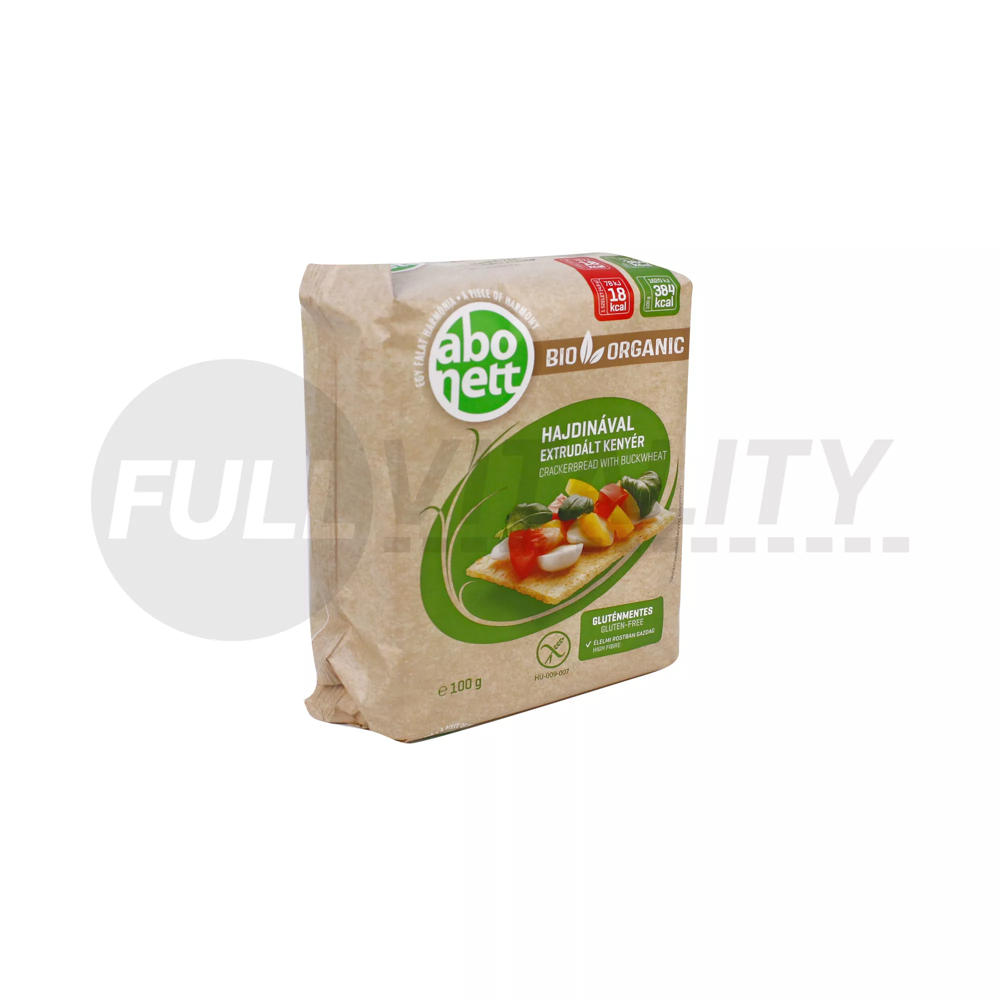 BIO ABONETT EXTRUDÁLT KENYÉR HAJDINÁVAL 100G