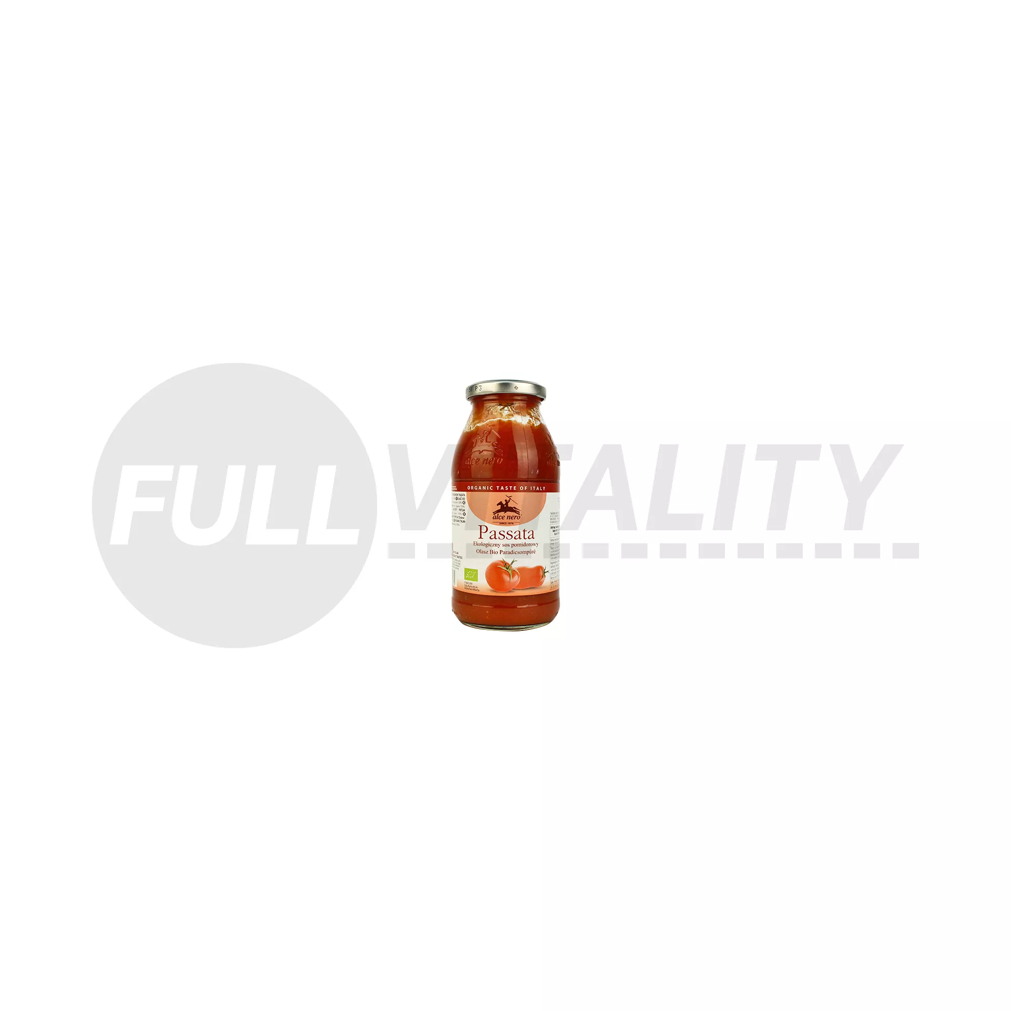 BIO ALCE NERO PARADICSOMPÜRÉ 500G