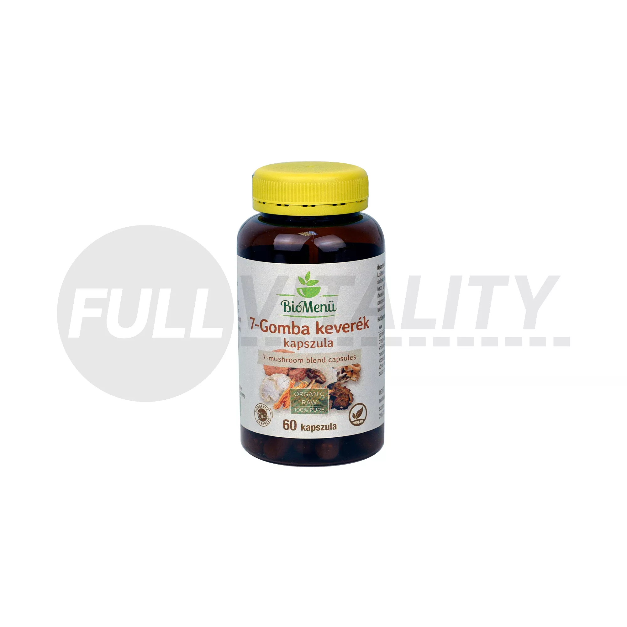 BIO BIOMENÜ 7-GOMBA KEVERÉK KAPSZULA 60DB