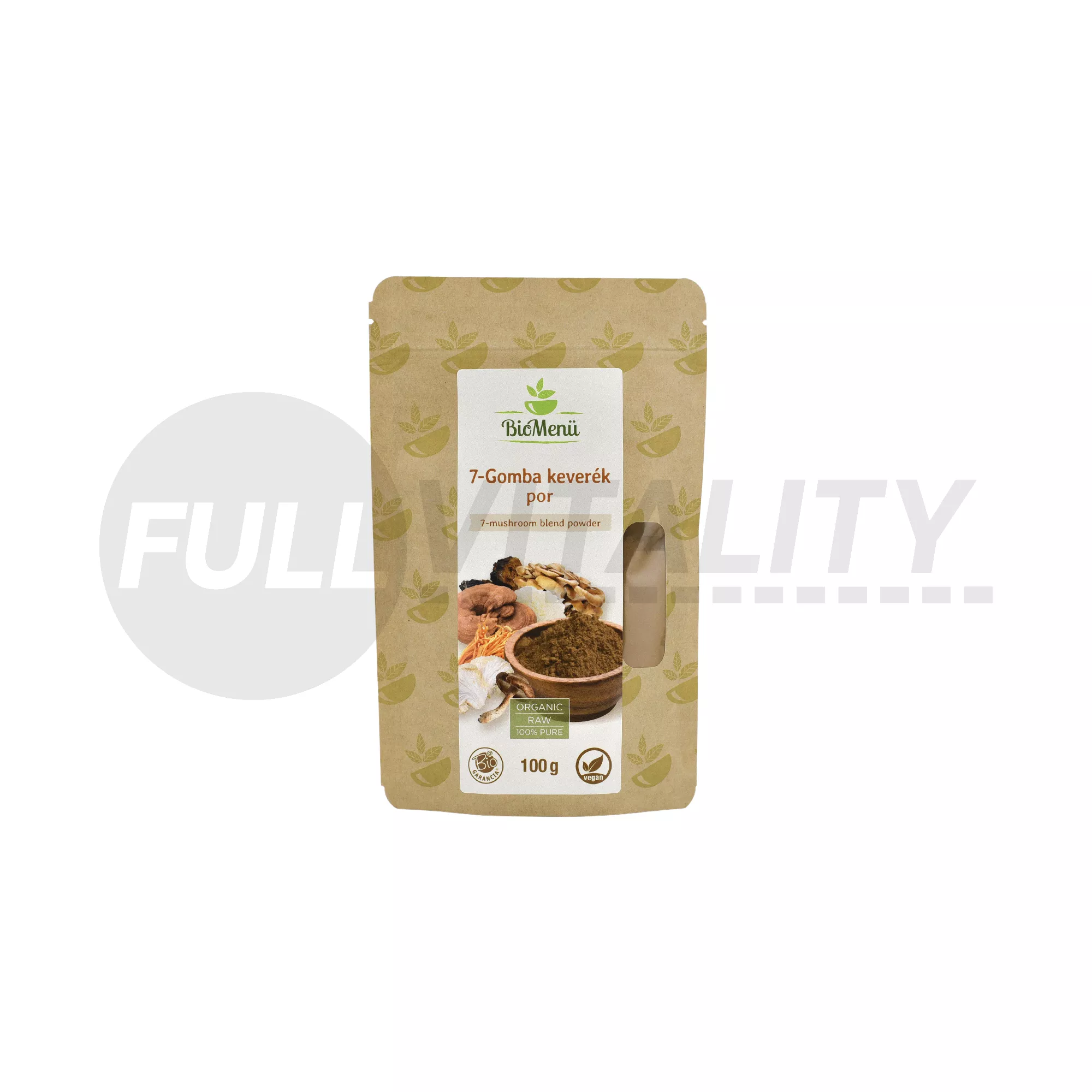 BIO BIOMENÜ 7-GOMBA KEVERÉK POR 100G