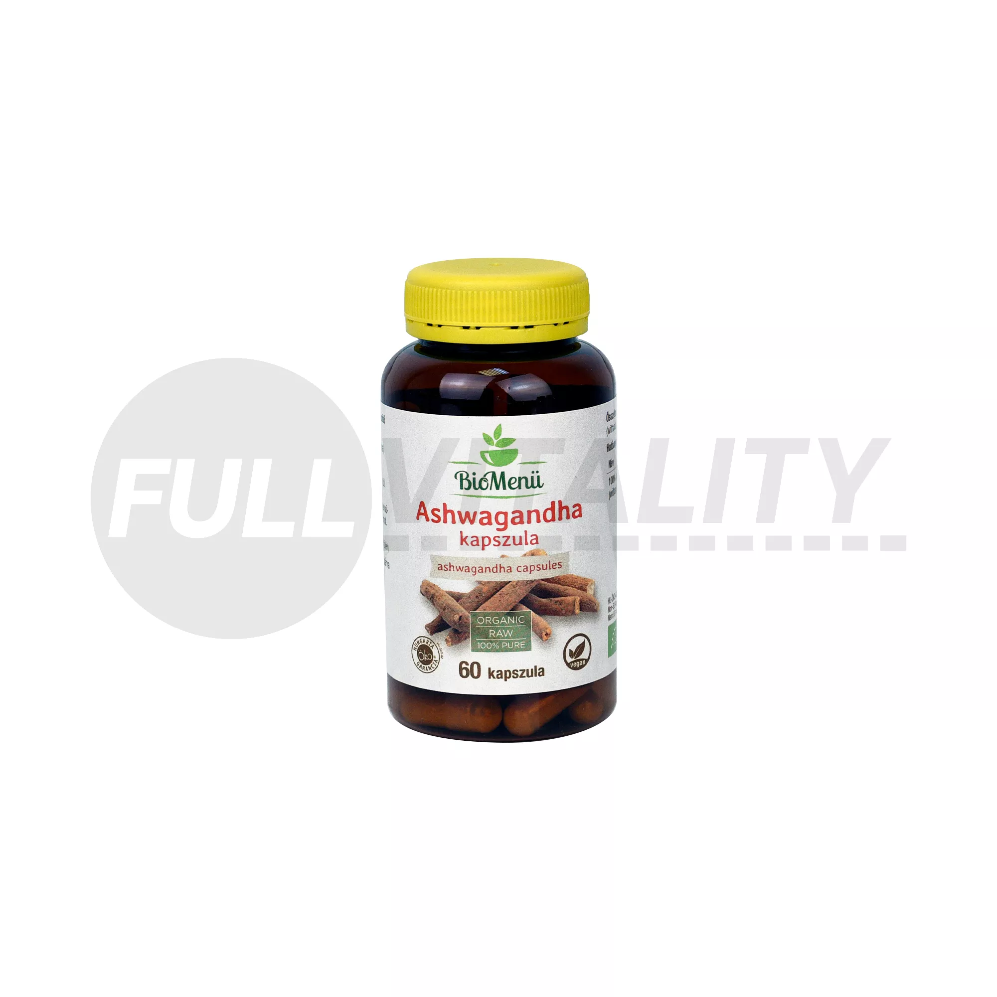 BIO BIOMENÜ ASHWAGANDHA KAPSZULA 60DB
