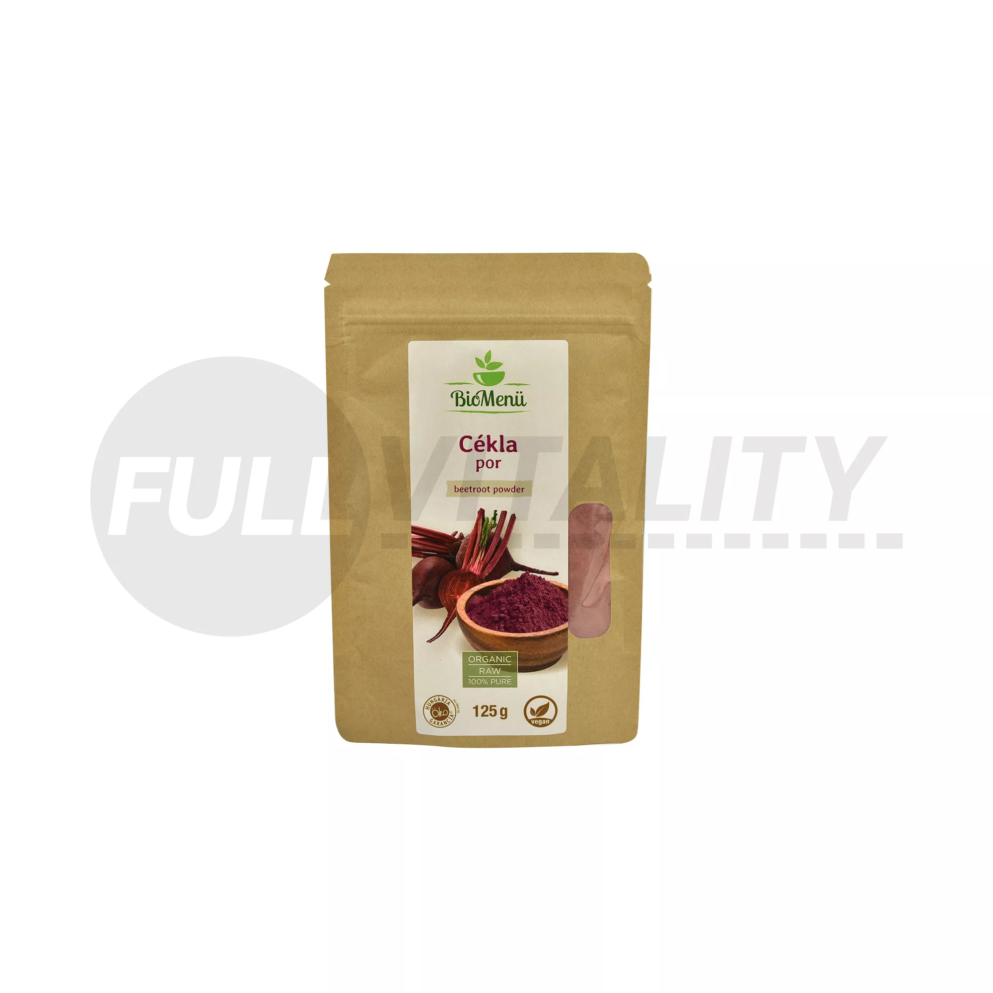 BIO BIOMENÜ CÉKLA POR 125G