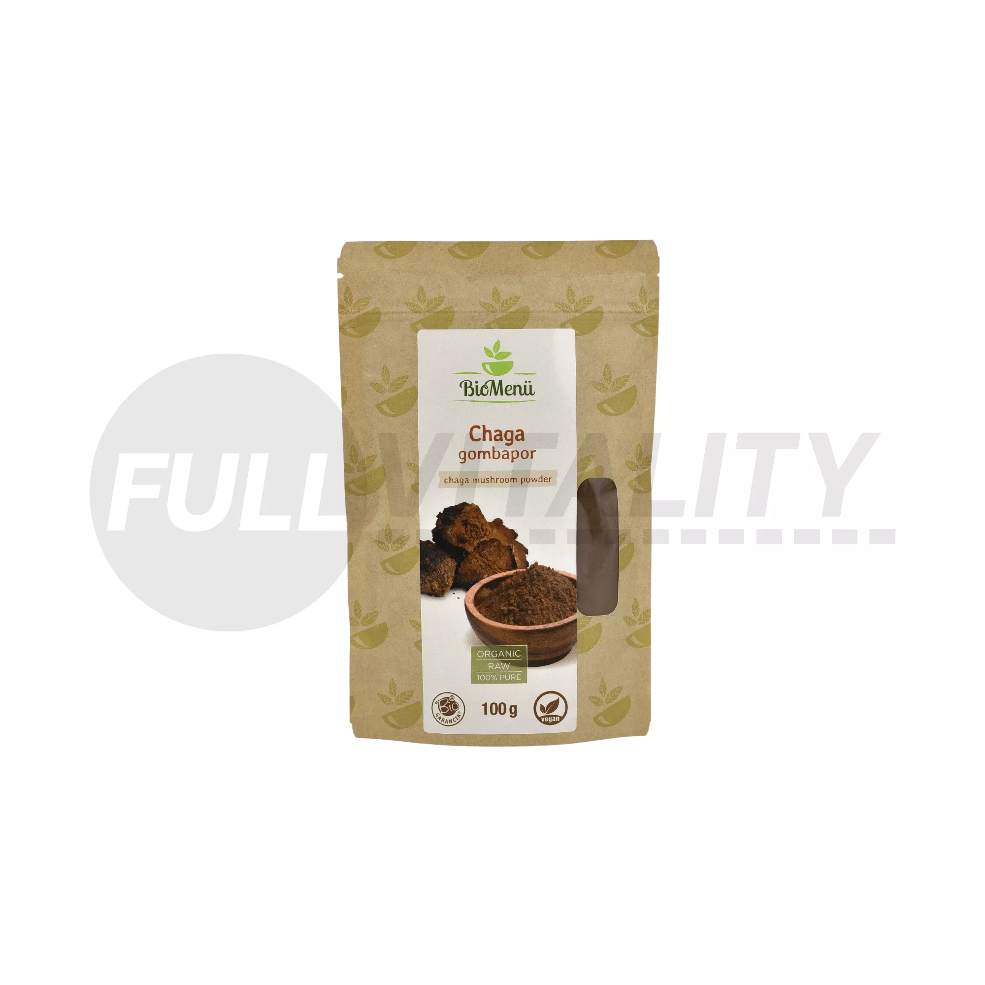 BIO BIOMENÜ CHAGA GOMBAPOR 100G