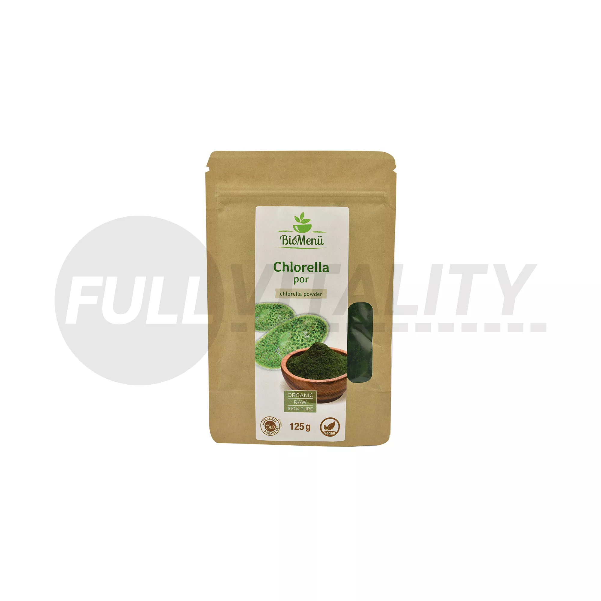 BIO BIOMENÜ CHLORELLA POR 125G