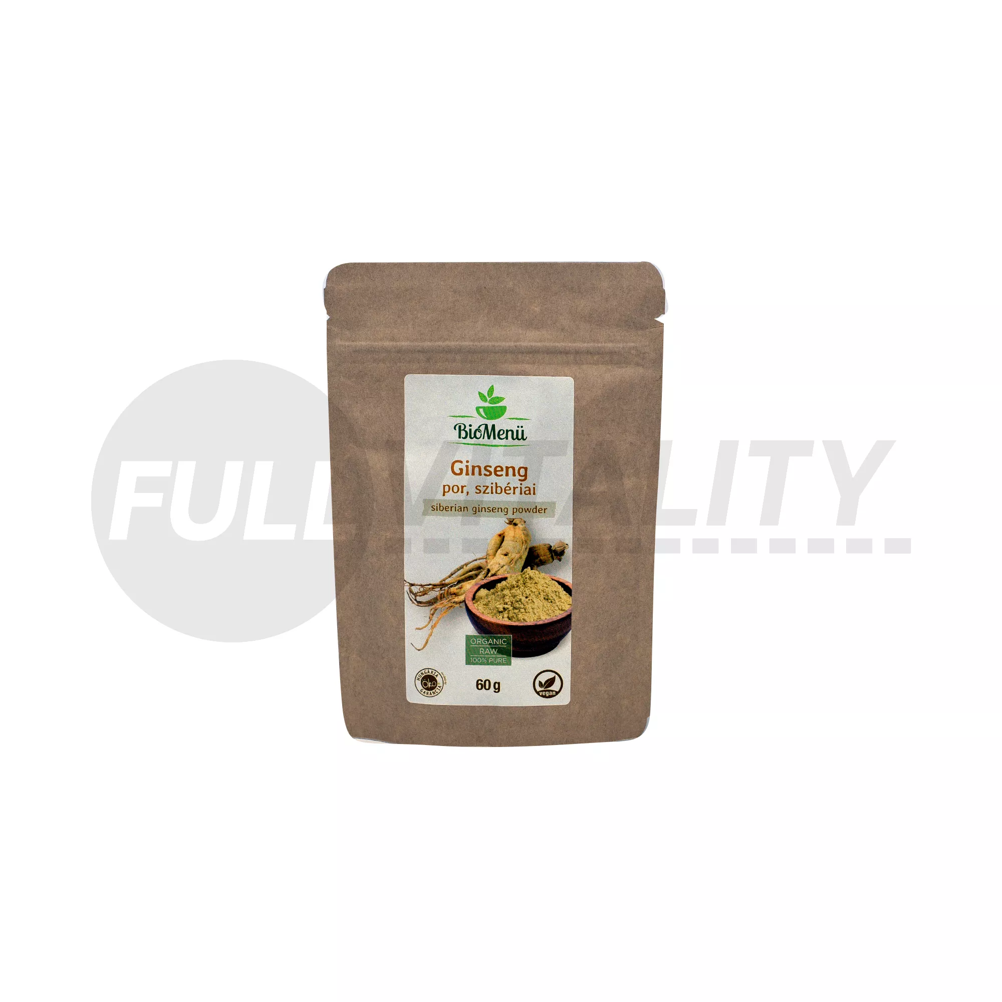 BIO BIOMENÜ GINSENG POR SZIBÉRIAI 60G