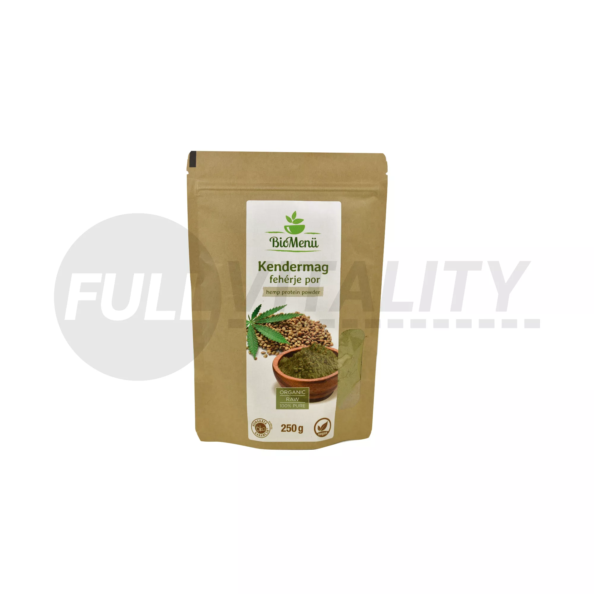 BIO BIOMENÜ KENDERMAG FEHÉRJE POR 250G