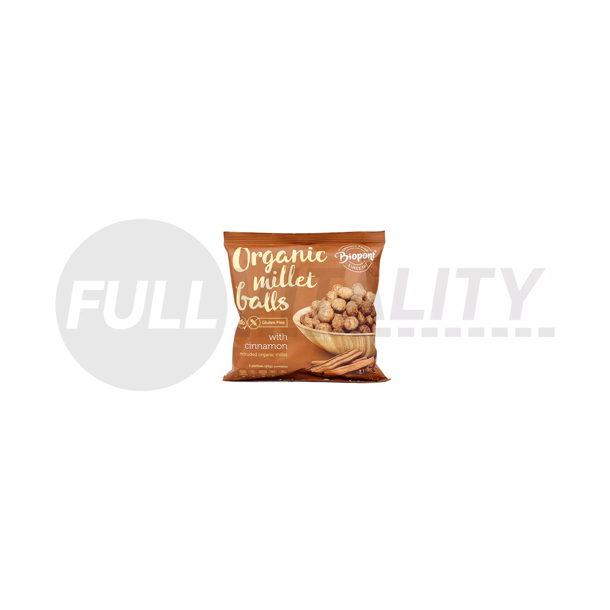 BIO BIOPONT EXTRUDÁLT KÖLESGOLYÓ FAHÉJAS 60G