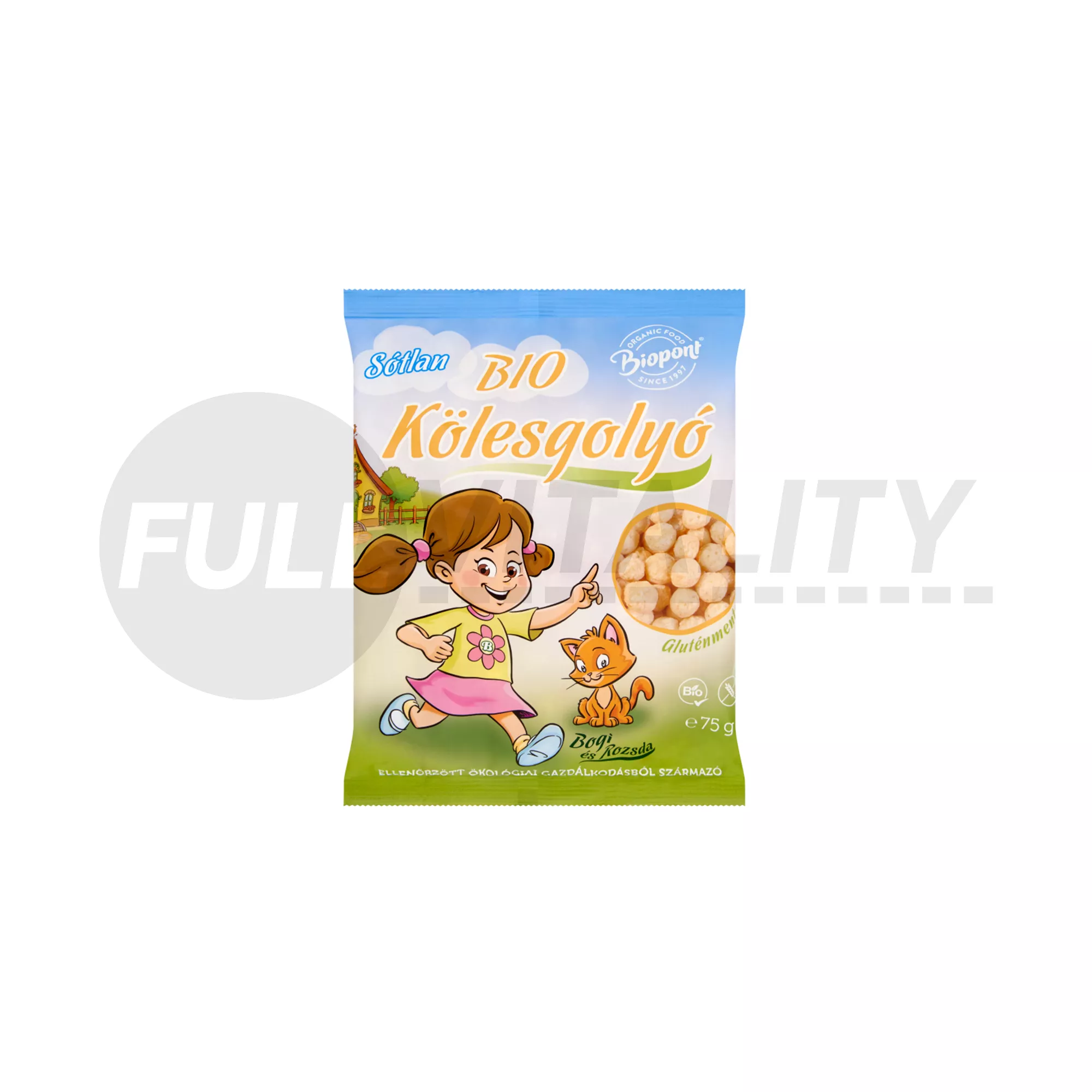 BIO BIOPONT BOGI KÖLESGOLYÓ SÓTLAN 75G