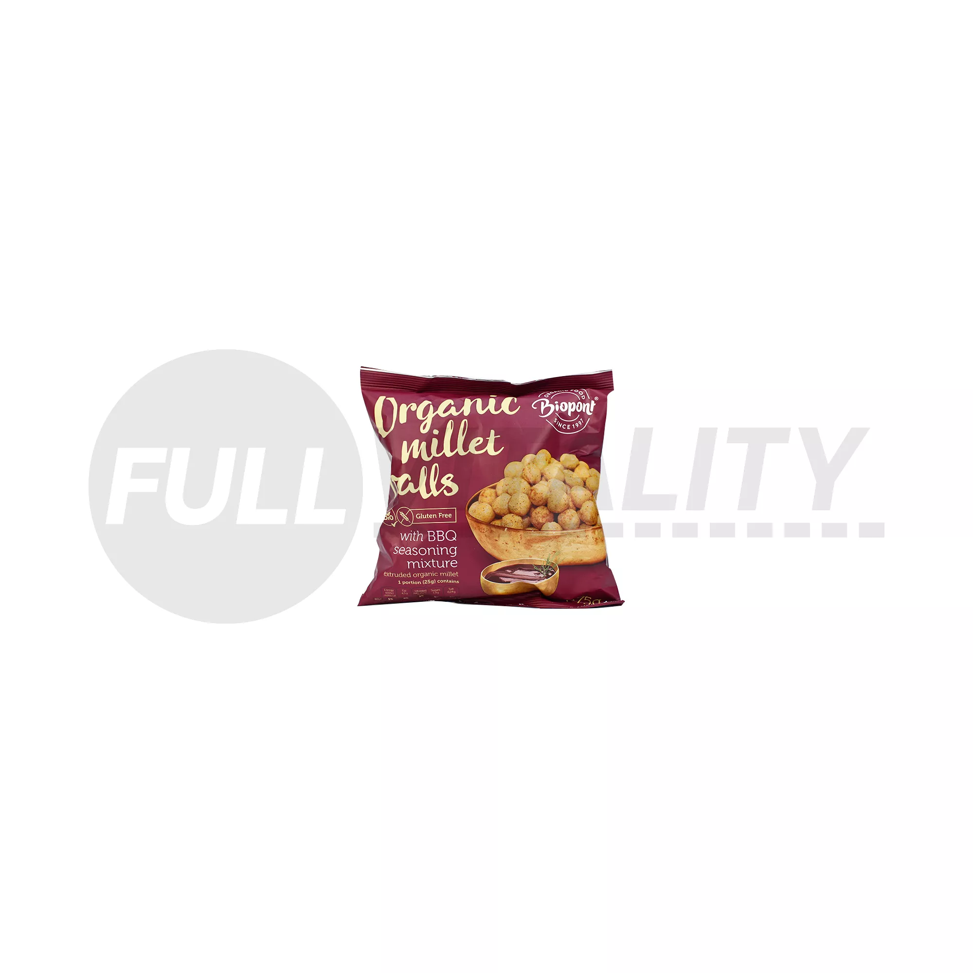 BIO BIOPONT EXTRUDÁLT KÖLESGOLYÓ BARBECUE 75G