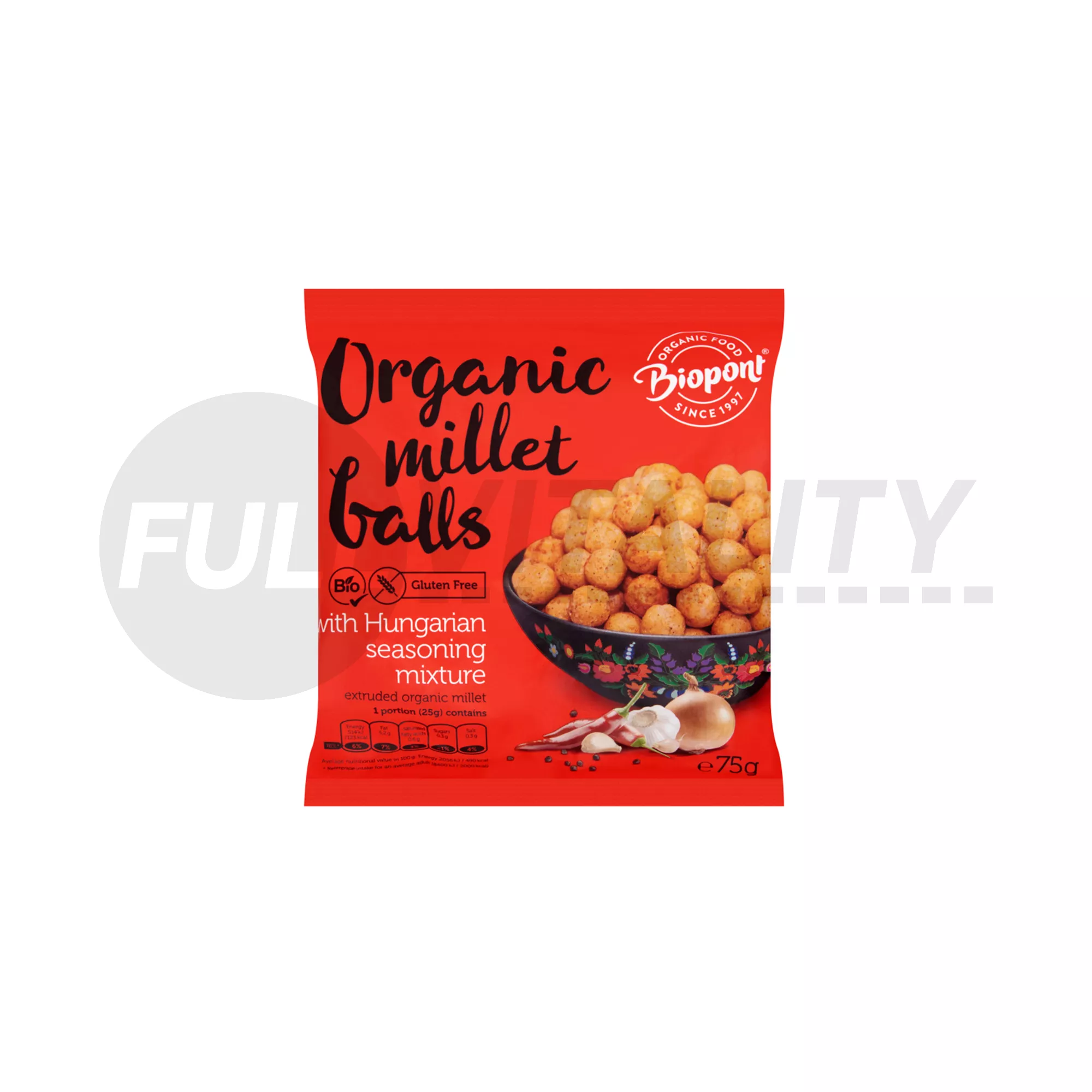 BIO BIOPONT EXTRUDÁLT KÖLESGOLYÓ MAGYAROS 75G