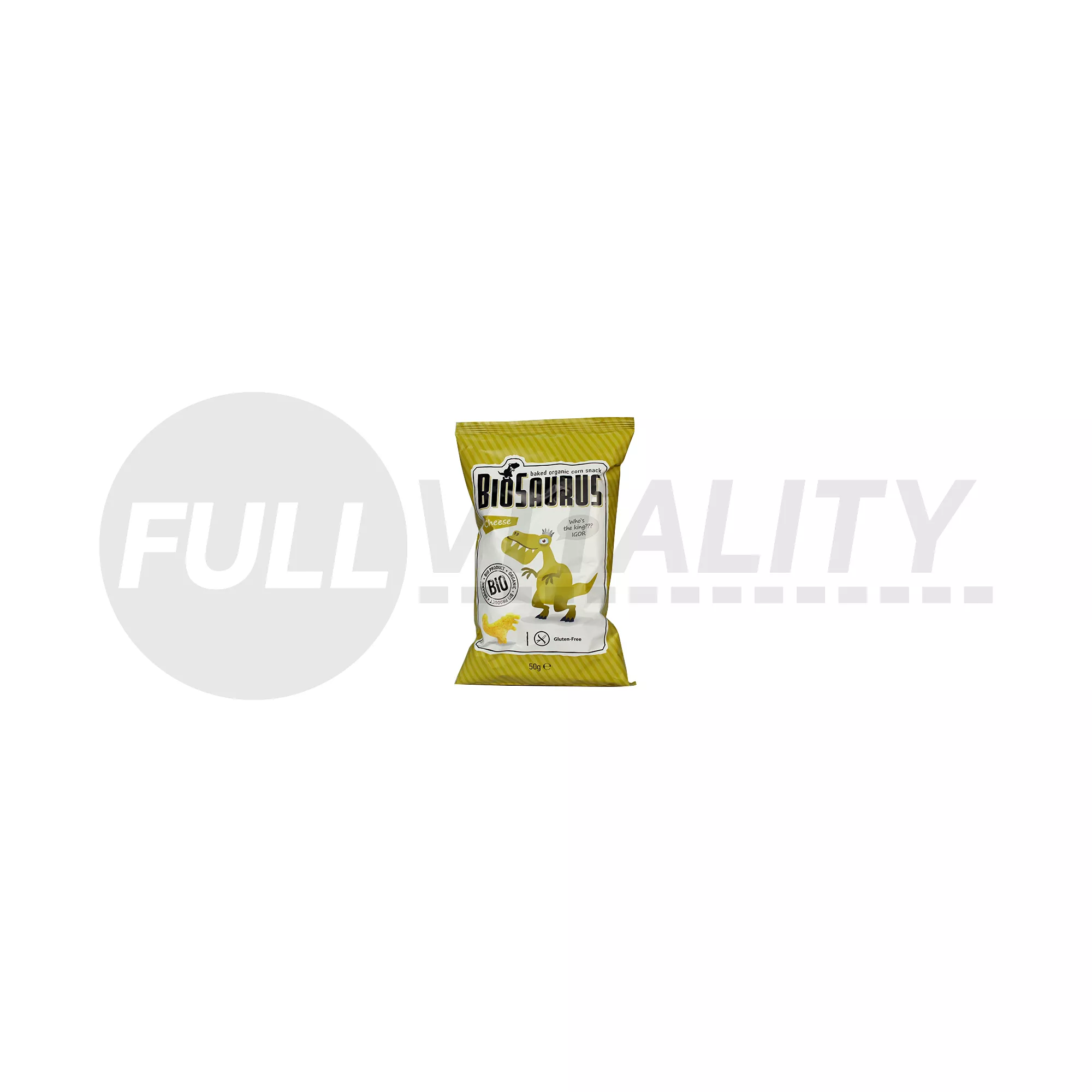 BIO MCLLOYDS BIOSAURUS IGOR KUKORICÁS SNACK SAJTOS 50G
