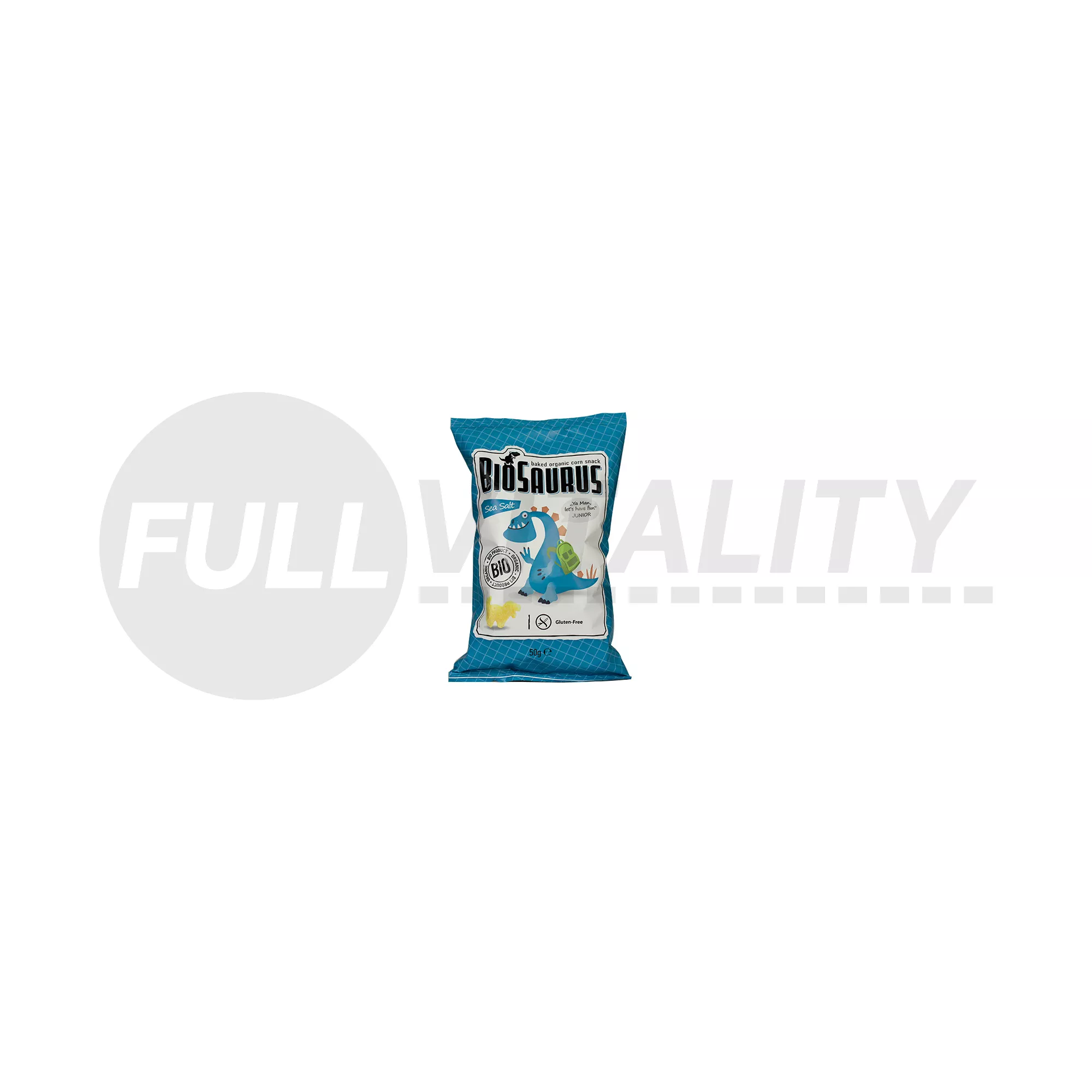 BIO MCCLOYDS BIOSAURUS JUNIOR KUKORICÁS SNACK TENGERI SÓS 50G