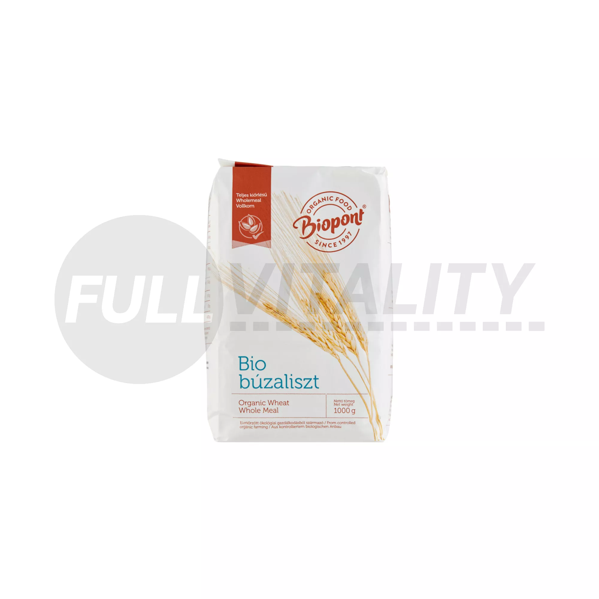 BIO BIOPONT TELJES KIŐRLÉSŰ BÚZALISZT 1000G