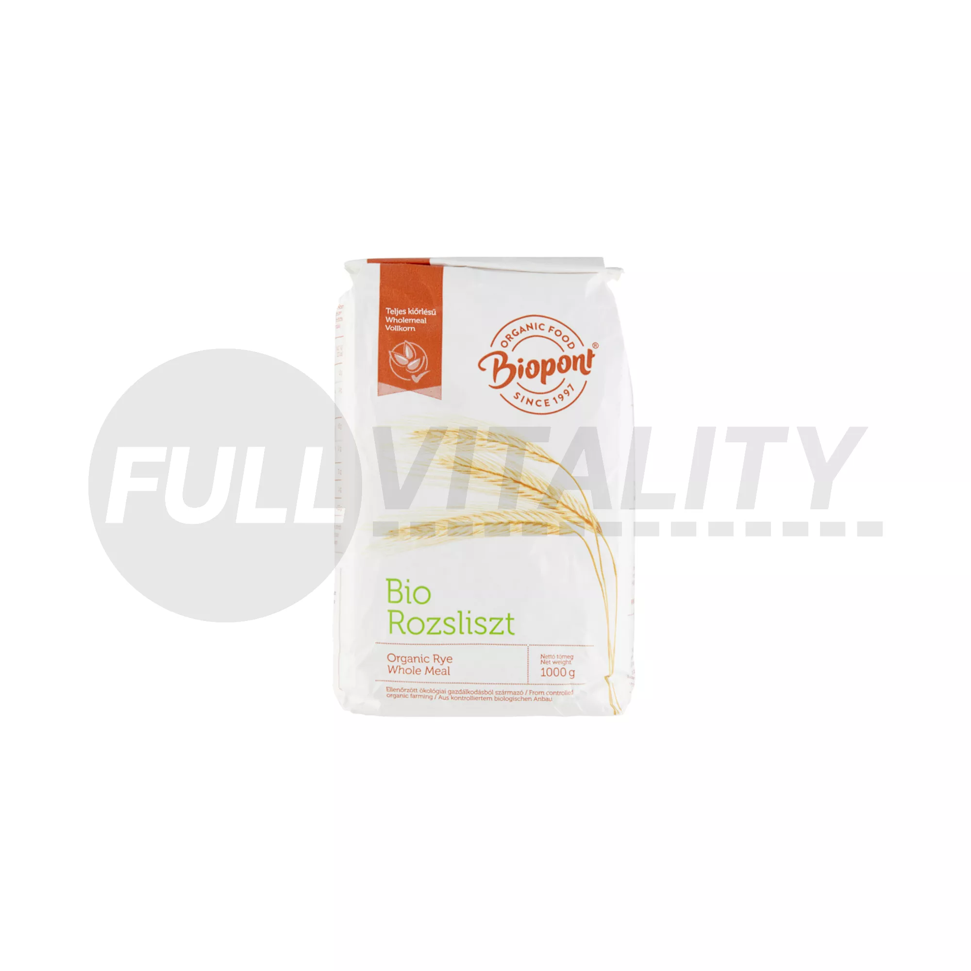 BIO BIOPONT TELJES KIŐRLÉSŰ ROZSLISZT 1000G