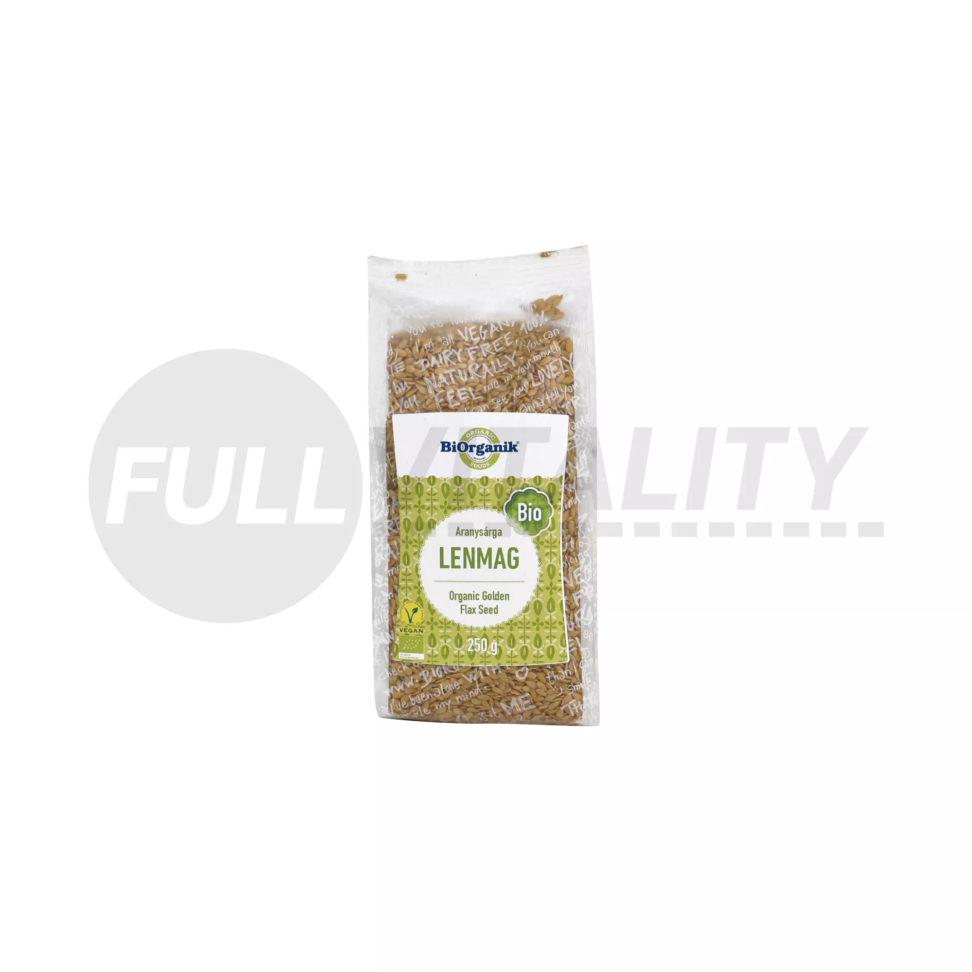 BIO BIORGANIK ARANYSÁRGA LENMAG 250G