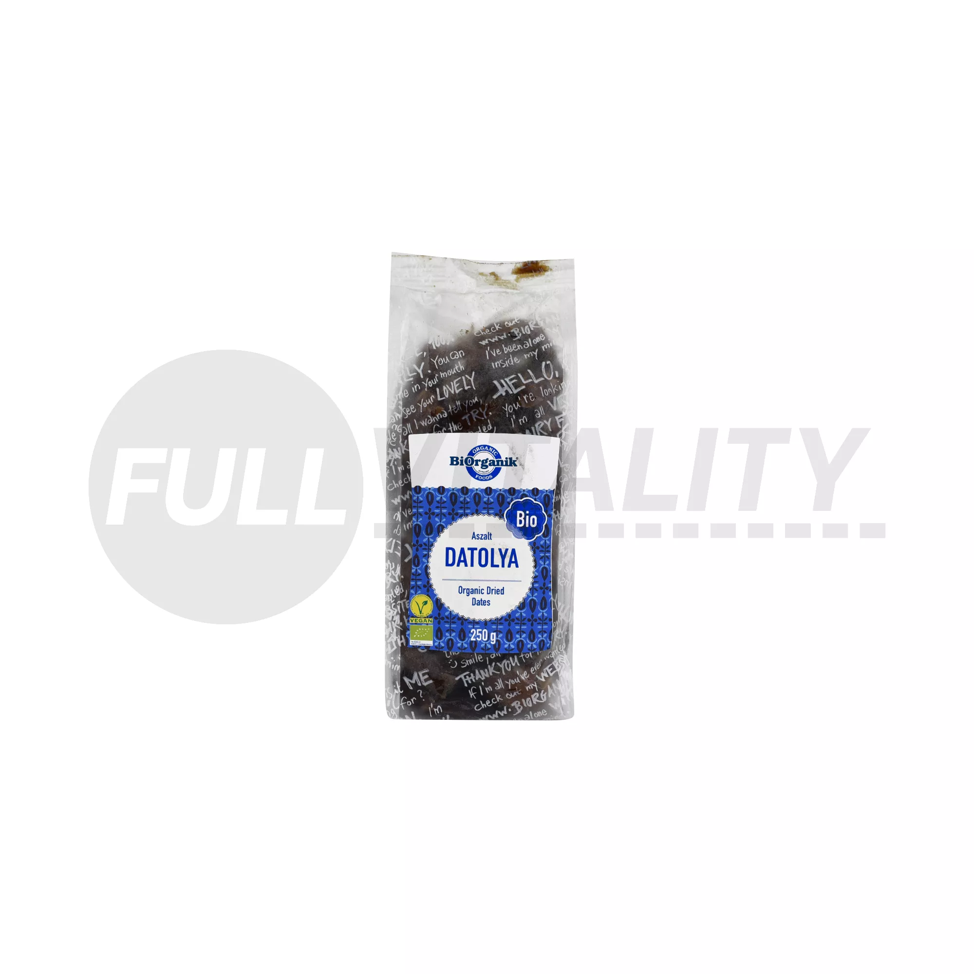 BIO BIORGANIK ASZALT DATOLYA MAGOZOTT 250G