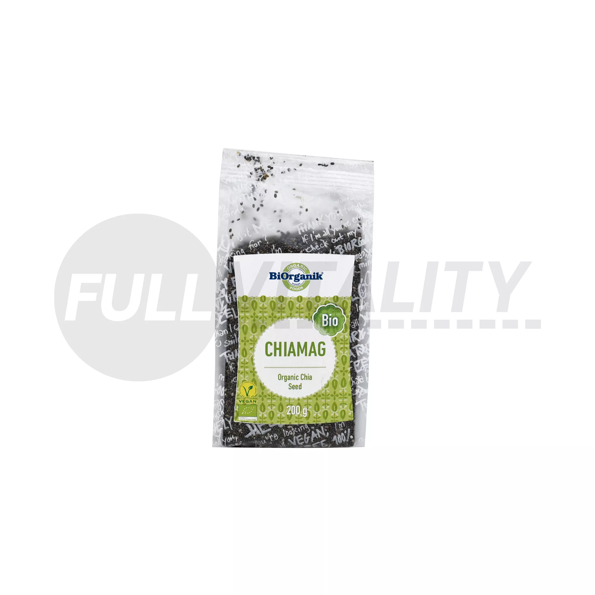 BIO BIORGANIK CHIA MAG FEKETE 200G