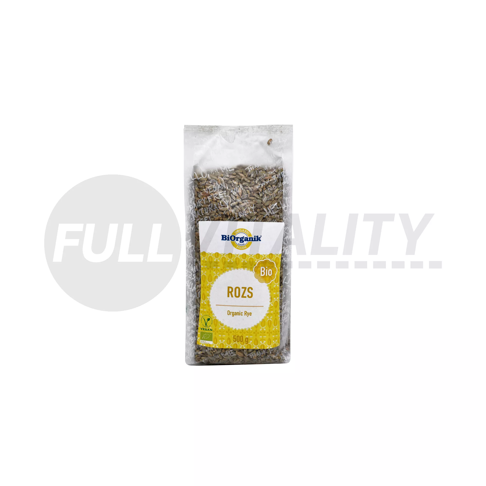 BIO BIORGANIK ROZS HÁNTOLT 500G