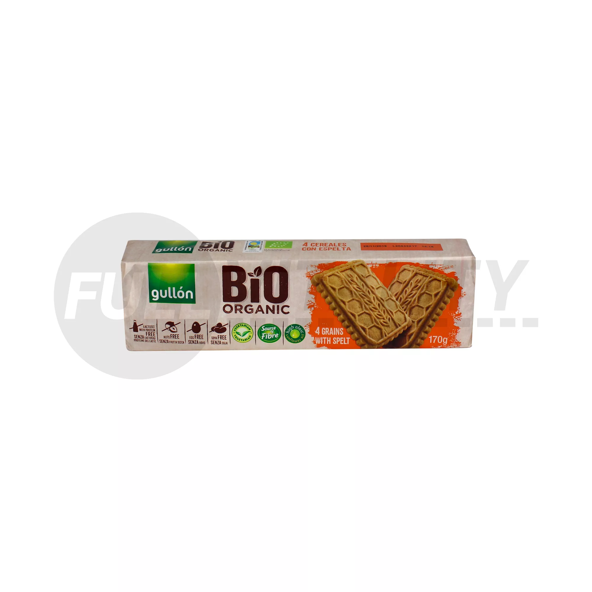 BIO GULLON 4 GABONÁS KEKSZ 170G