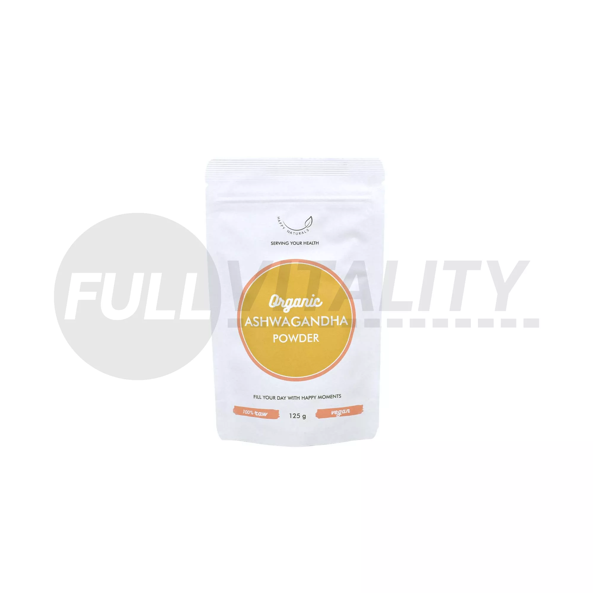 BIO HAPPY NATURALS ORGANIC ASHWAGANDHA POR 125G