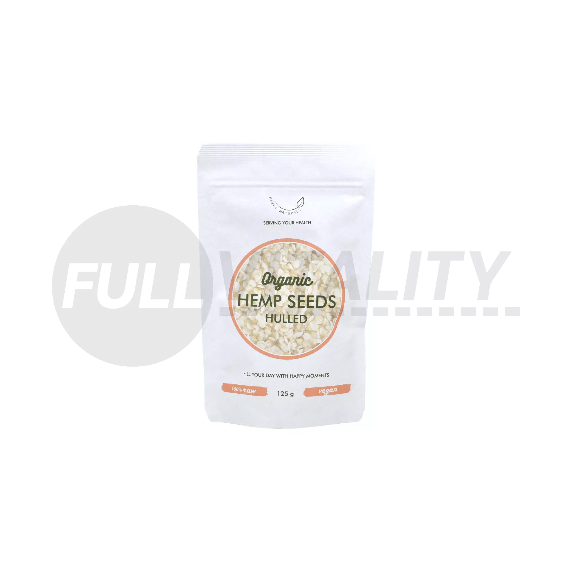 BIO HAPPY NATURALS ORGANIC HÁNTOLT KENDERMAG 125G