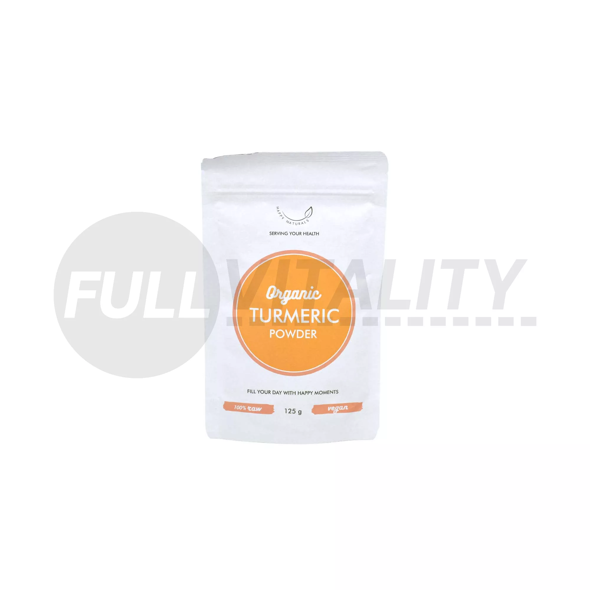BIO HAPPY NATURALS ORGANIC KURKUMA POR 125G