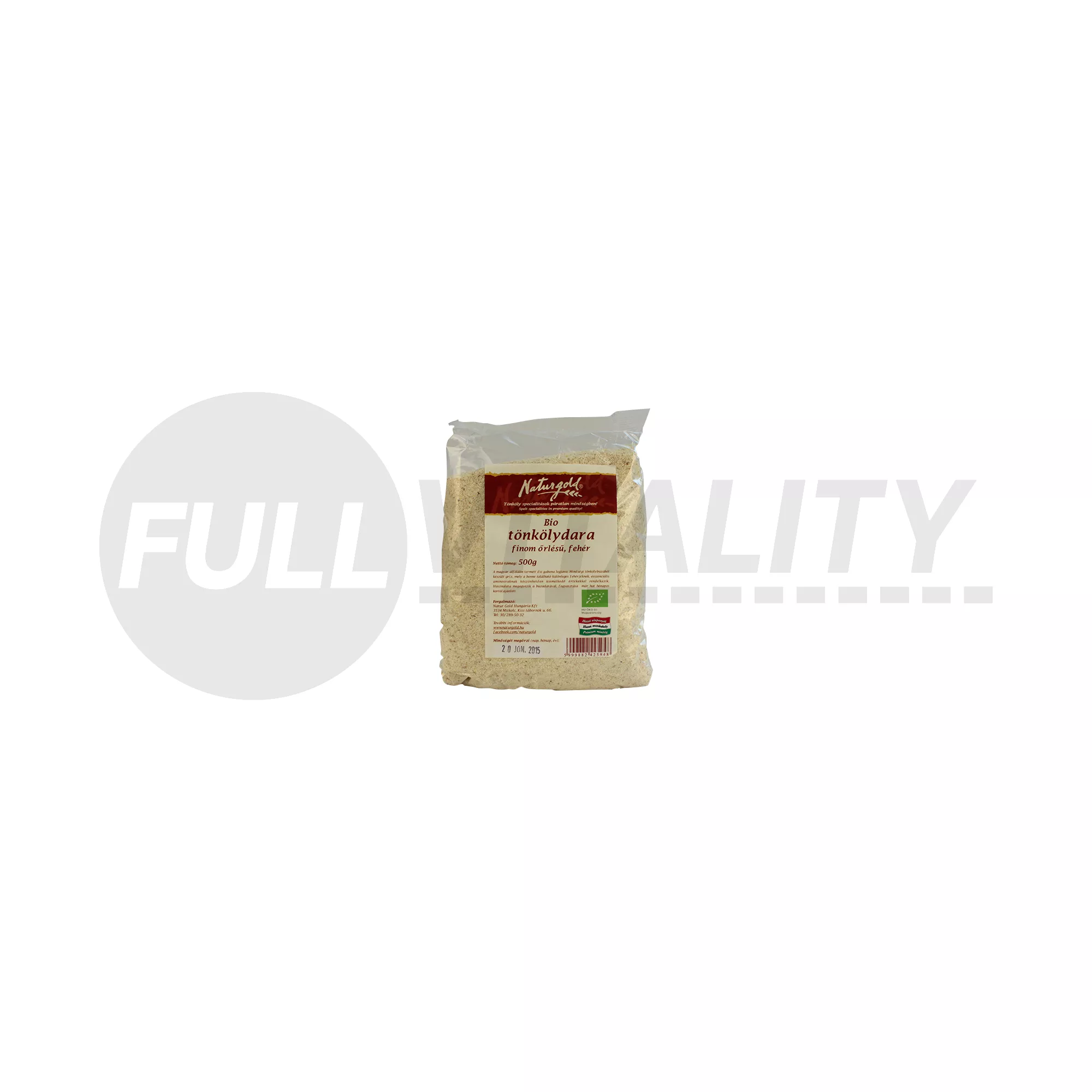 BIO NATURGOLD FEHÉR TÖNKÖLYDARA FINOMŐRLÉSŰ 500G