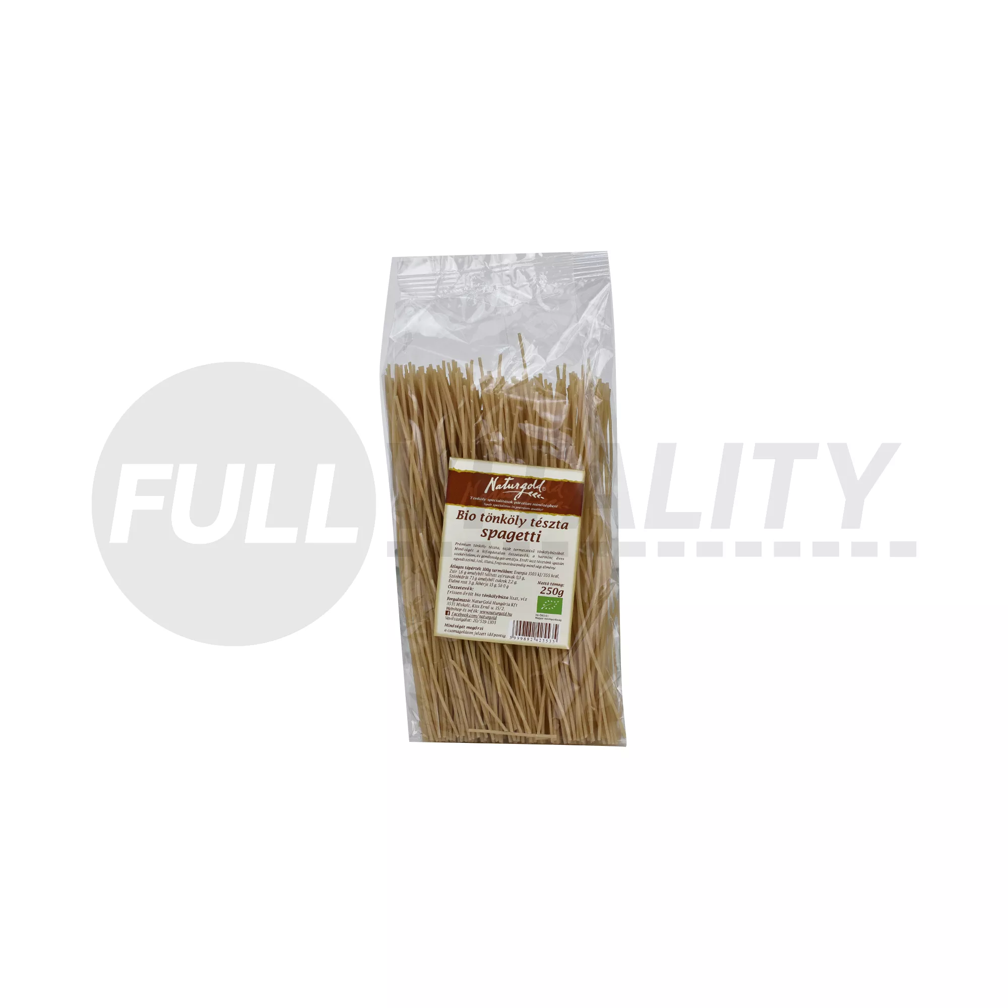 BIO NATURGOLD TÖNKÖLY HÁZI SPAGETTI 250G