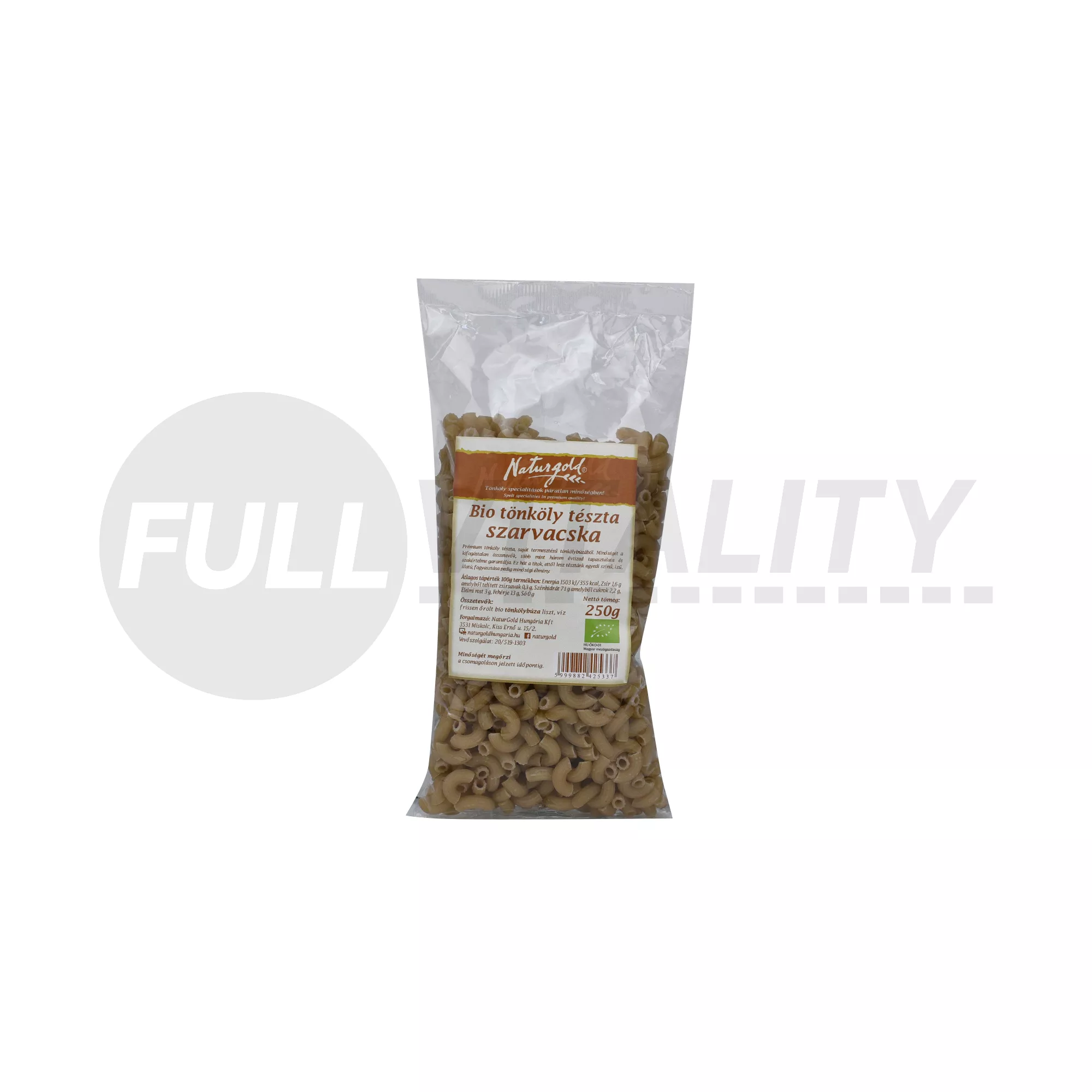 BIO NATURGOLD TÖNKÖLY TÉSZTA SZARVACSKA 250G