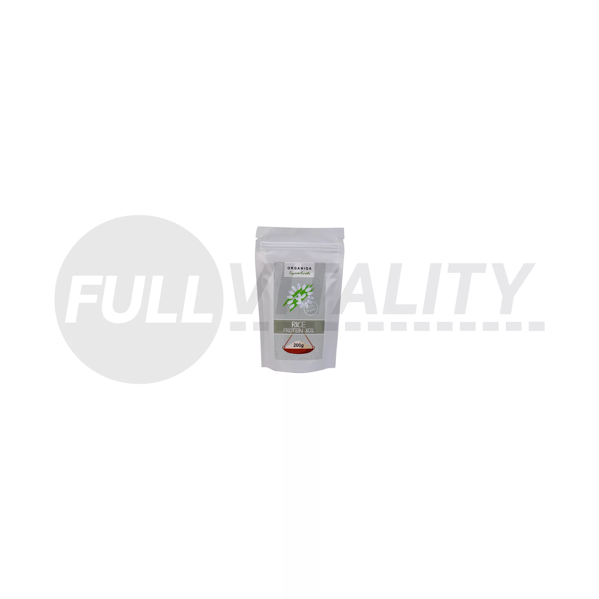 BIO ORGANIQA NATÚR RIZSFEHÉRJE POR 200G