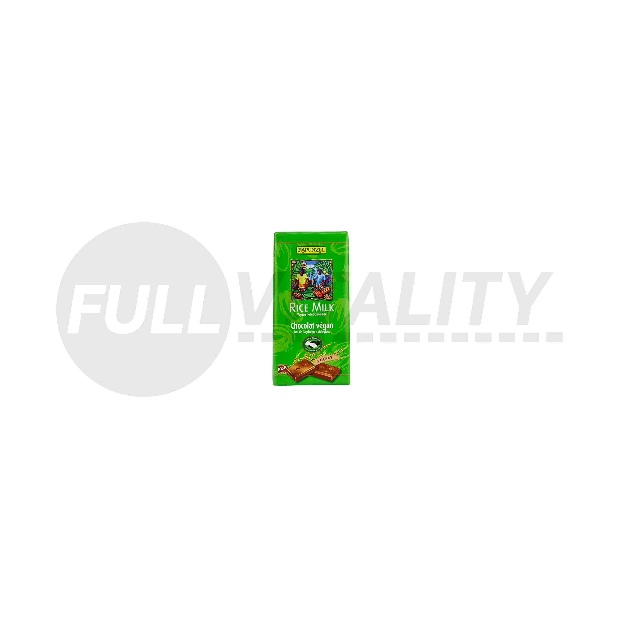 BIO RAPUNZEL RIZSTEJES CSOKOLÁDÉ VEGÁN 100G