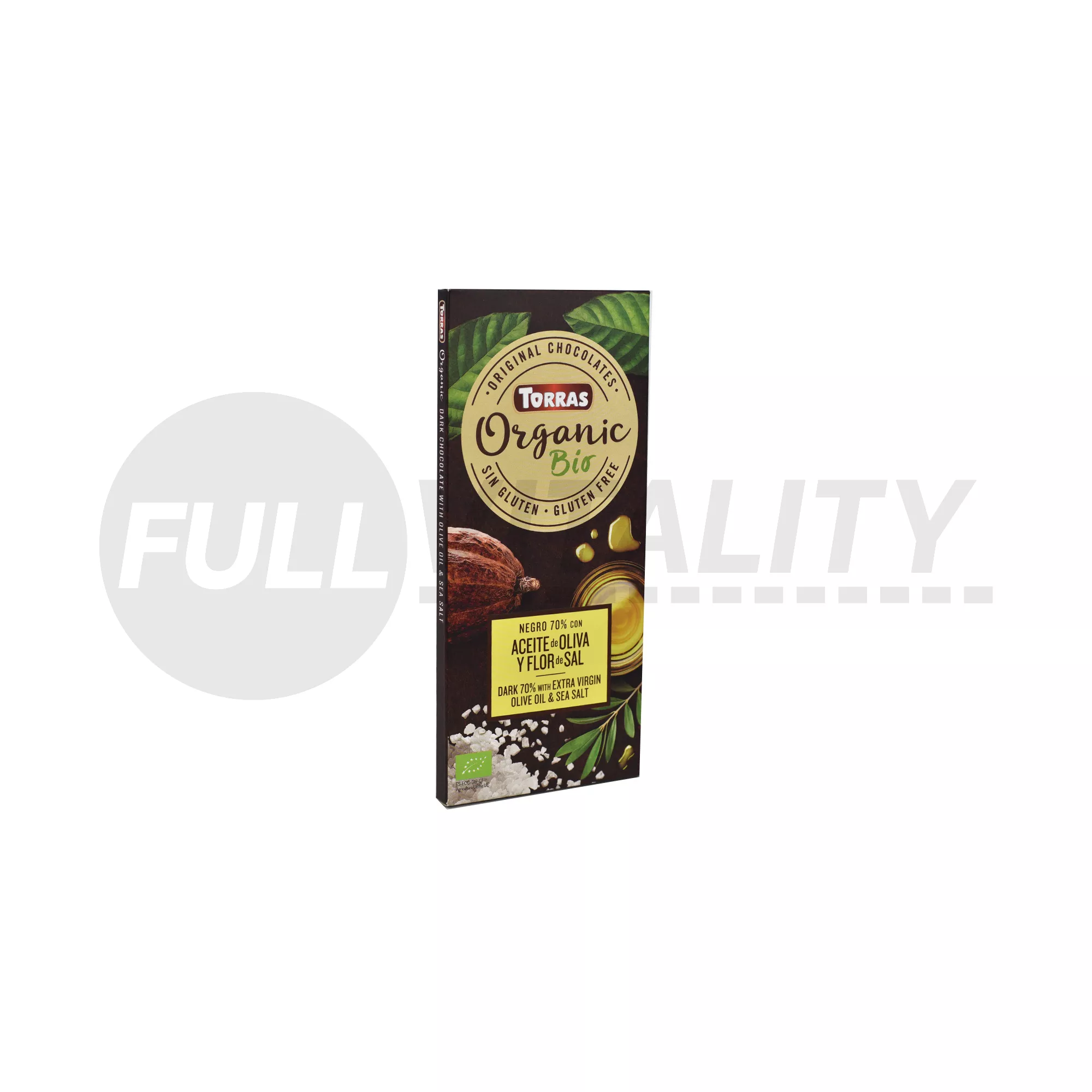 BIO TORRAS 100% KAKAÓTARTALMÚ ÉTCSOKOLÁDÉ 100G