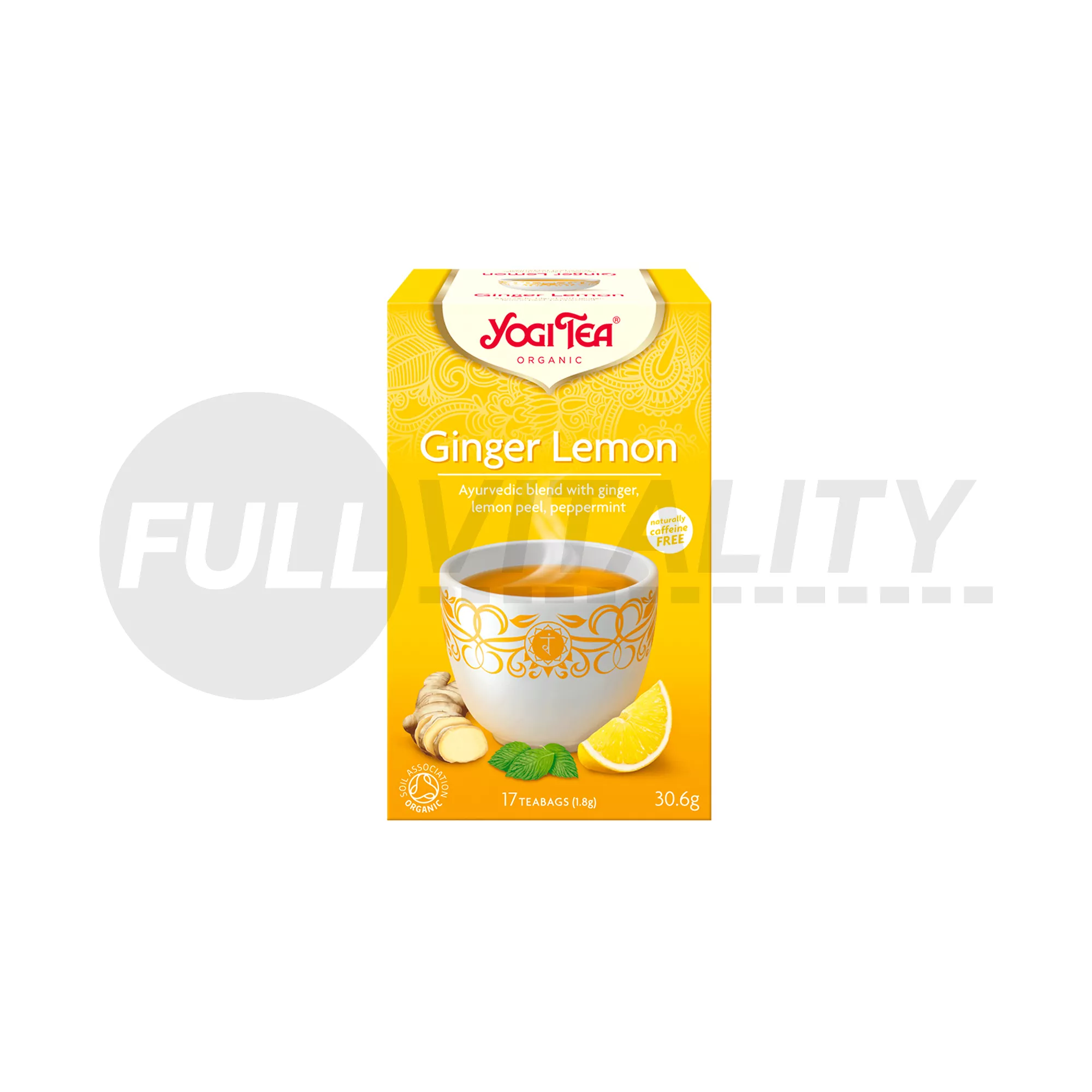 BIO YOGI TEA CITROMOS GYÖMBÉR 17DB