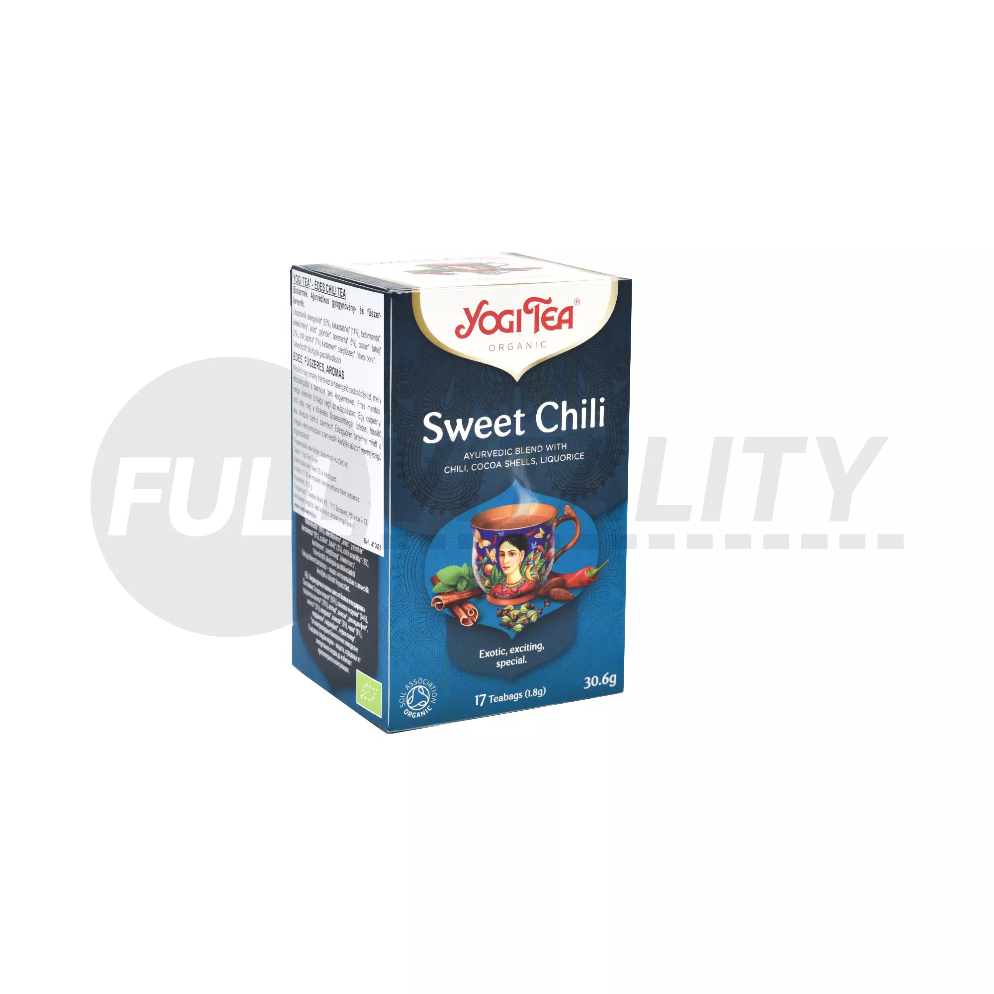 BIO YOGI TEA ÉDES CHILI TEA 17DB