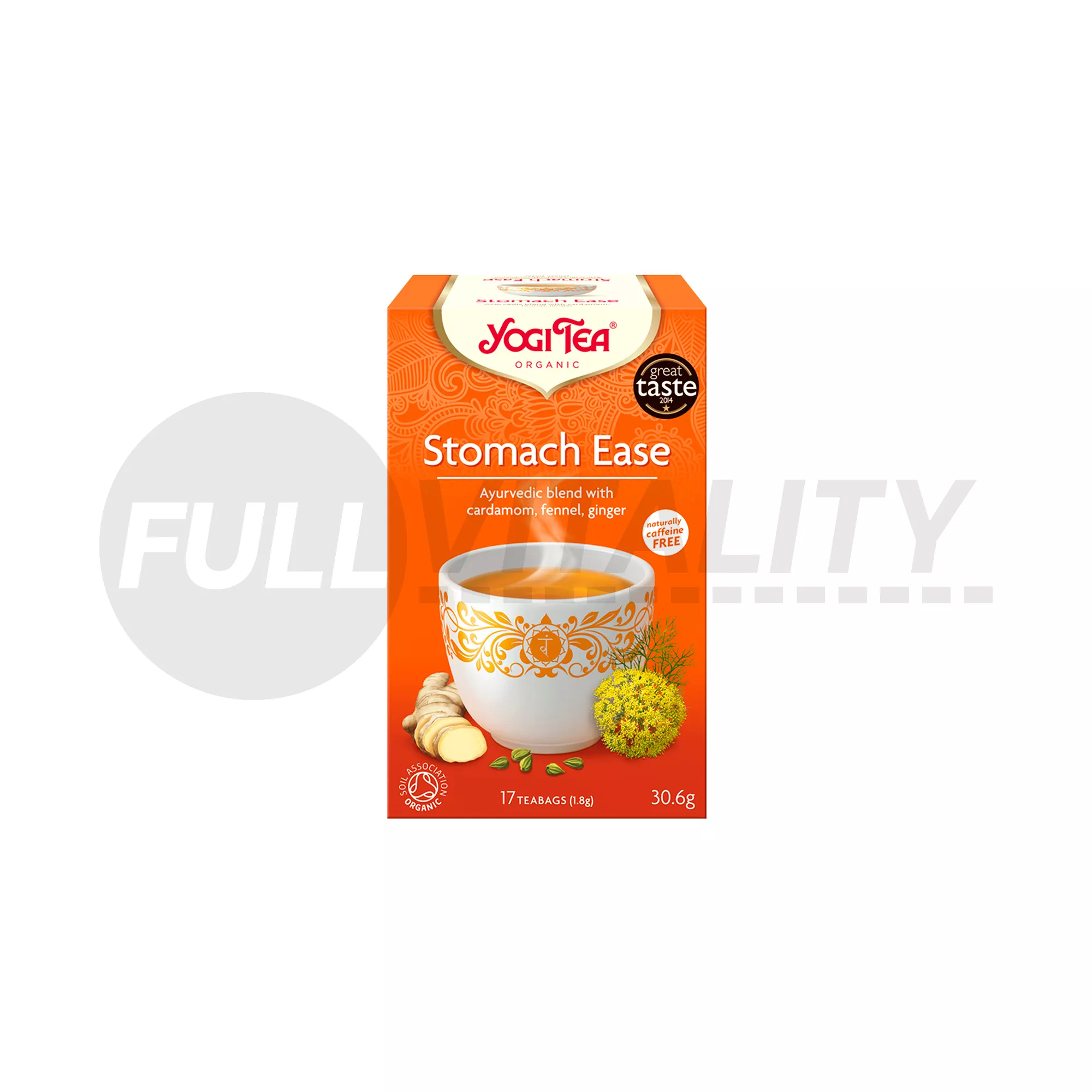 BIO YOGI TEA KÖNNYEBBSÉG A GYOMORNAK 17DB