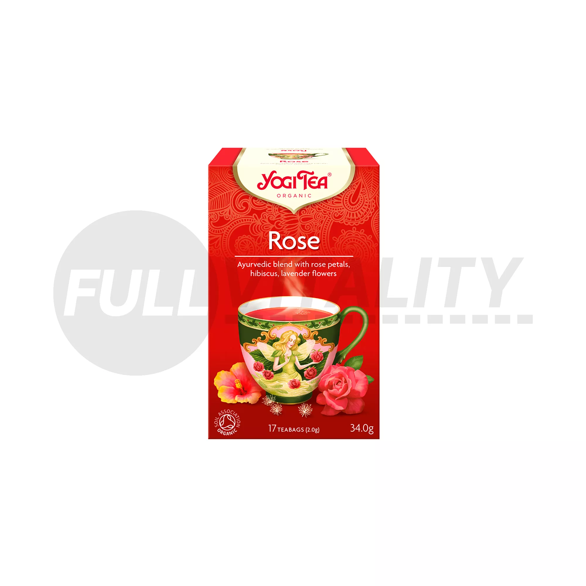 BIO YOGI TEA RÓZSA TEA 17DB
