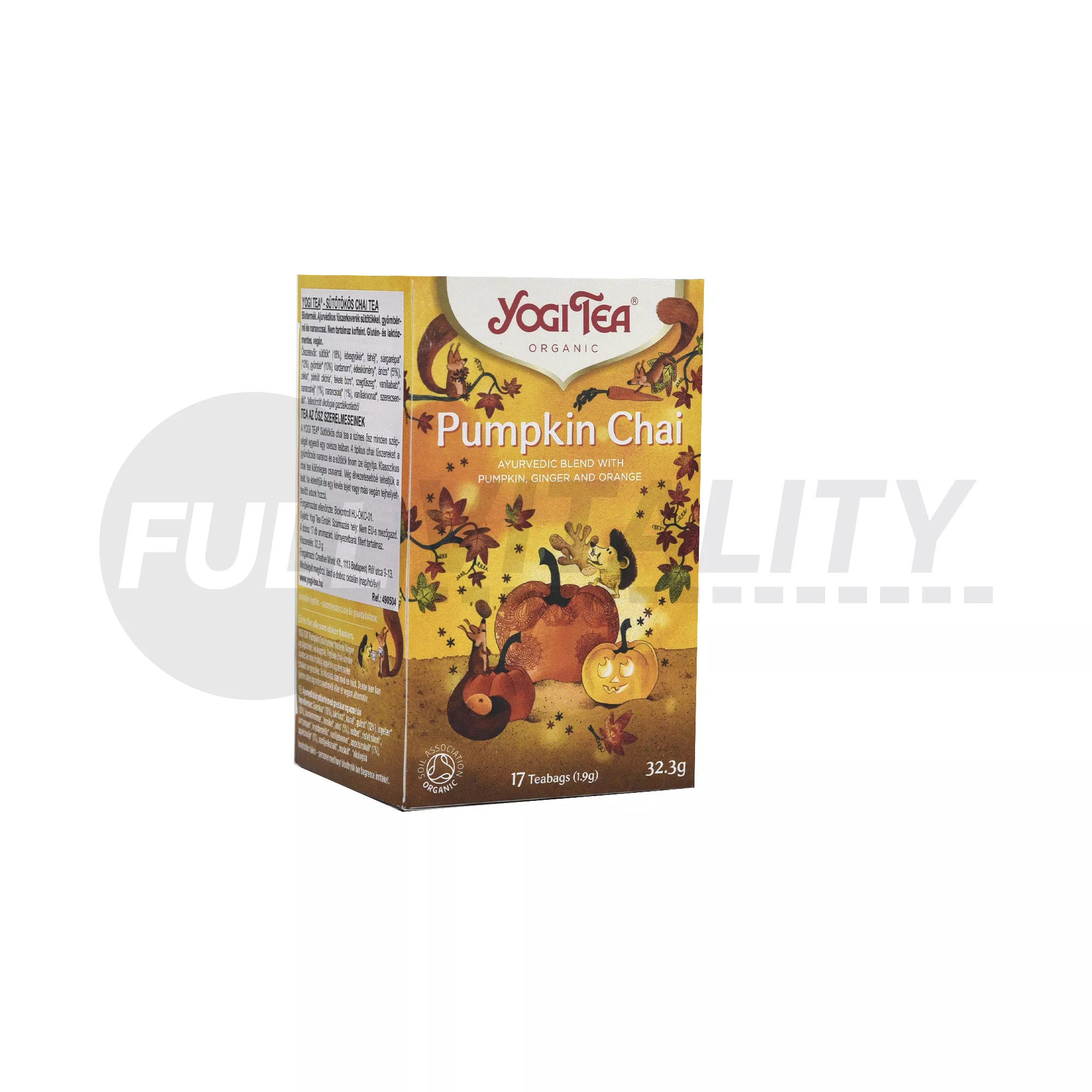 BIO YOGI TEA SÜTŐTÖKÖS CHAI 17DB