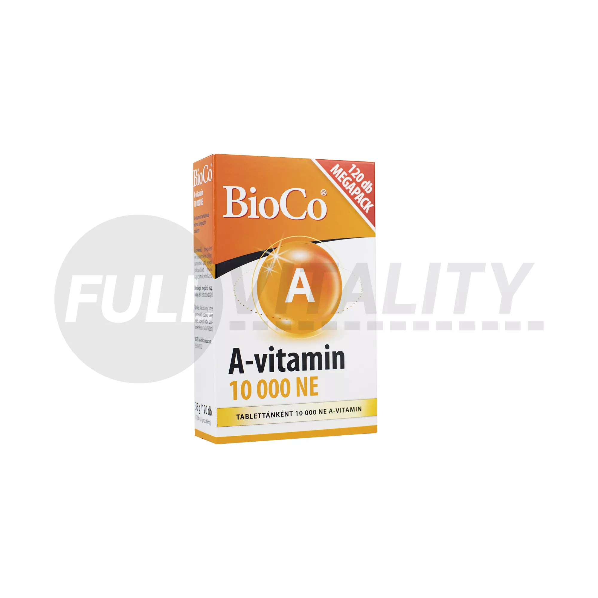 BIOCO A-VITAMIN 10 000 NE 120DB