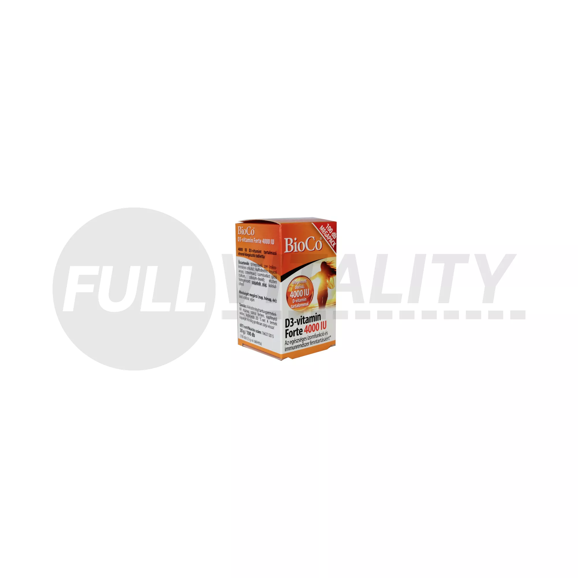 BIOCO D3-VITAMIN FORTE 4000 IU 100DB