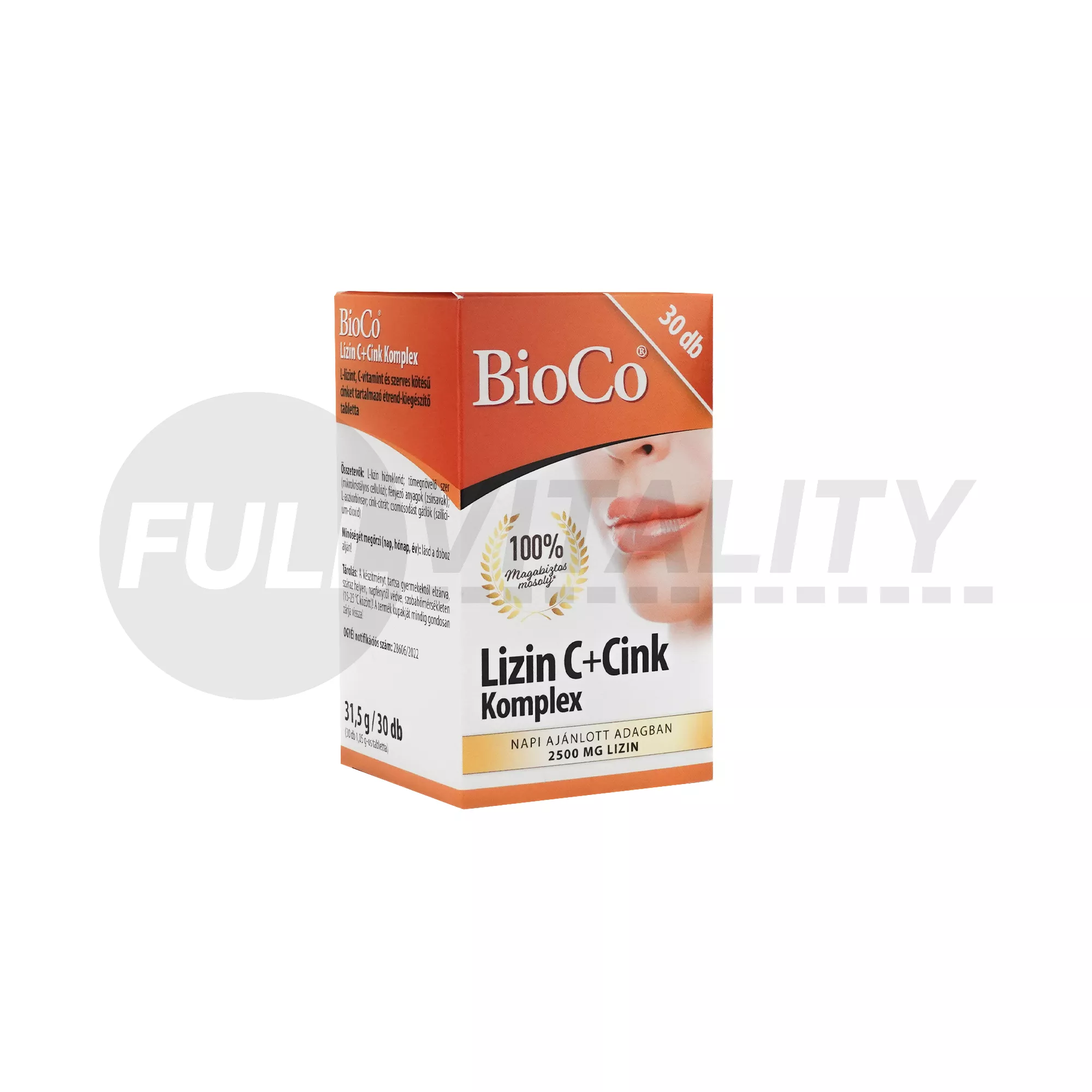 BIOCO LIZIN C+CINK KOMPLEX 30DB
