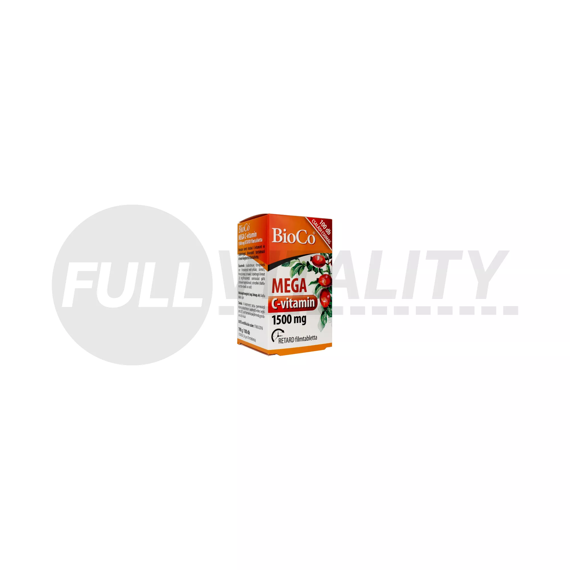BIOCO MEGA C-VITAMIN 1500MG 100DB