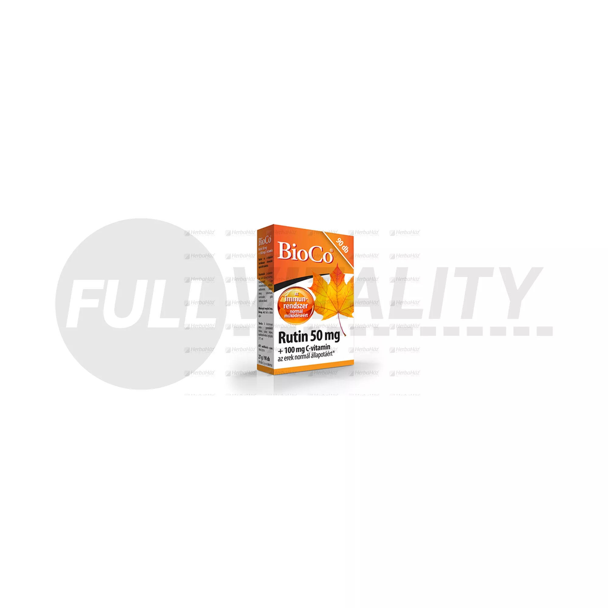 BIOCO RUTIN 50MG + 100MG C-VITAMIN TABLETTA 90DB