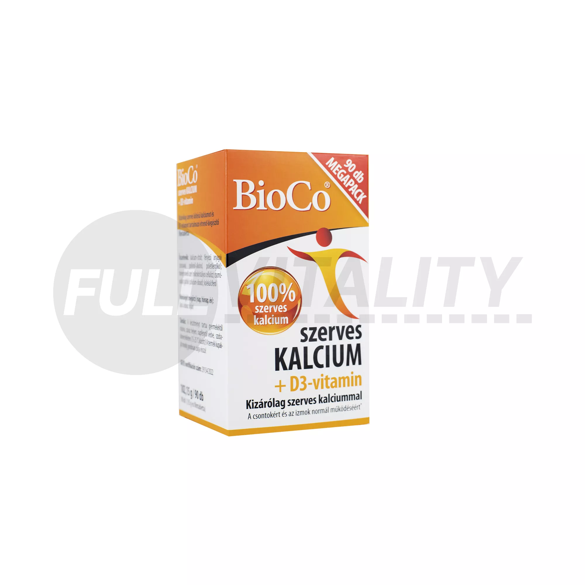 BIOCO SZERVES KALCIUM + D3-VITAMIN 90DB
