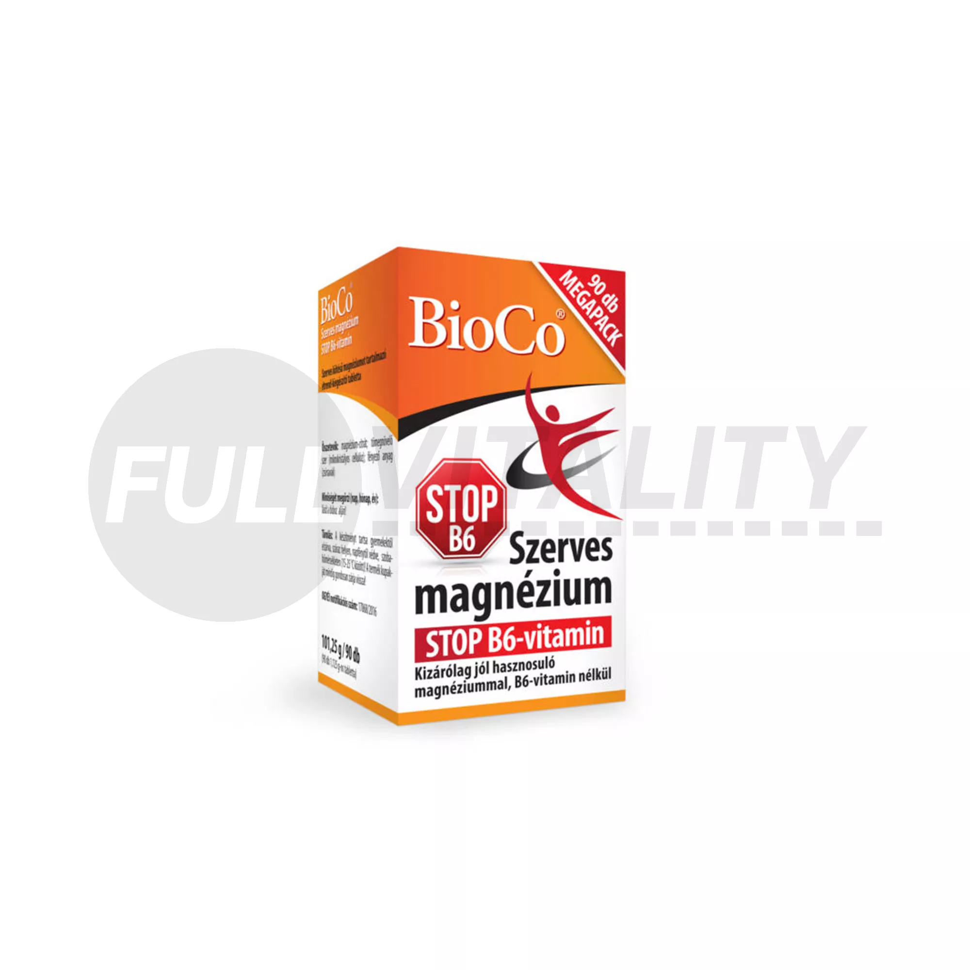 BIOCO SZERVES MAGNÉZIUM STOP B6-VITAMIN 90DB