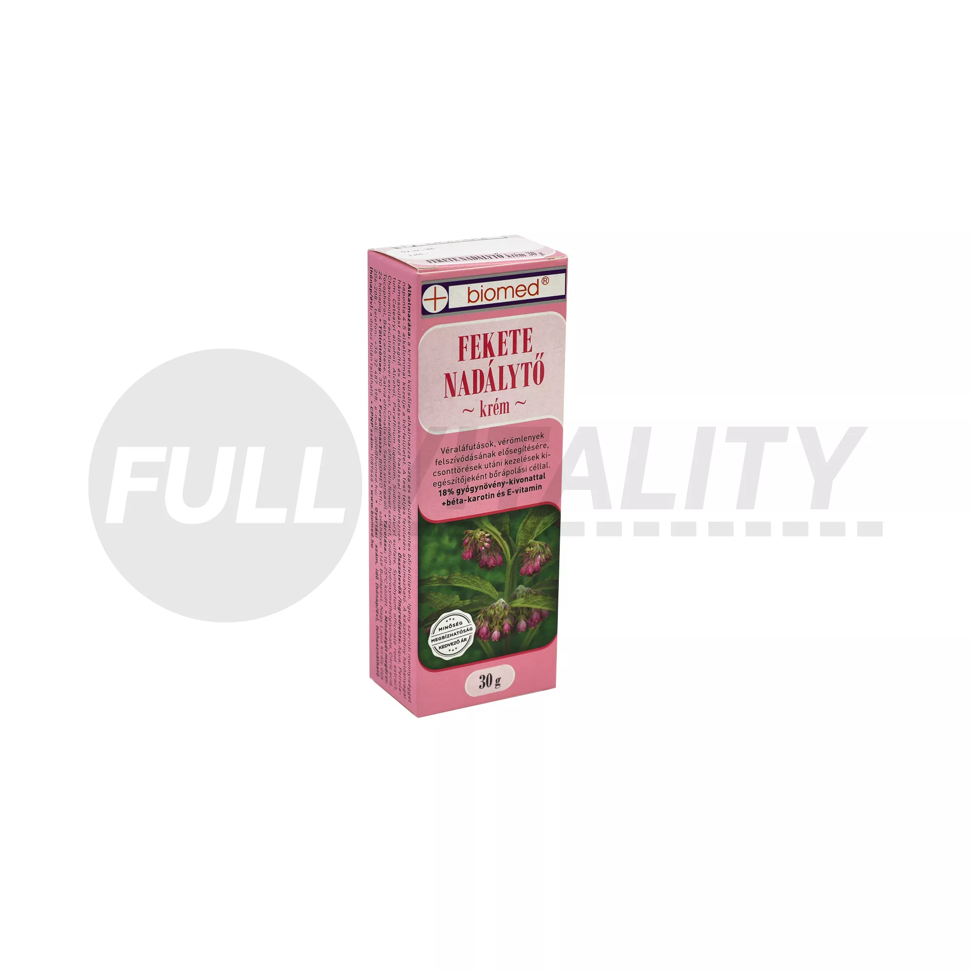 BIOMED FEKETE NADÁLYTŐ KRÉM 30G