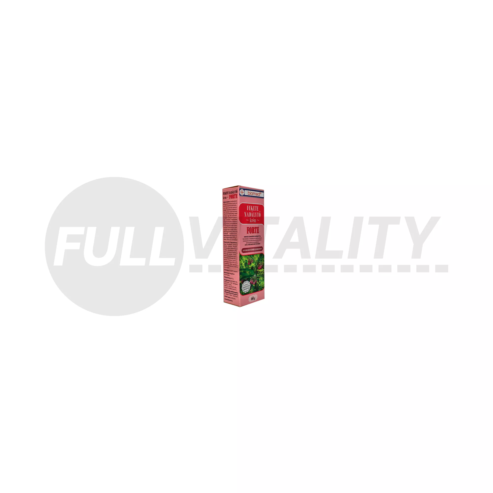 BIOMED FEKETE NADÁLYTŐ KRÉM FORTE 60G
